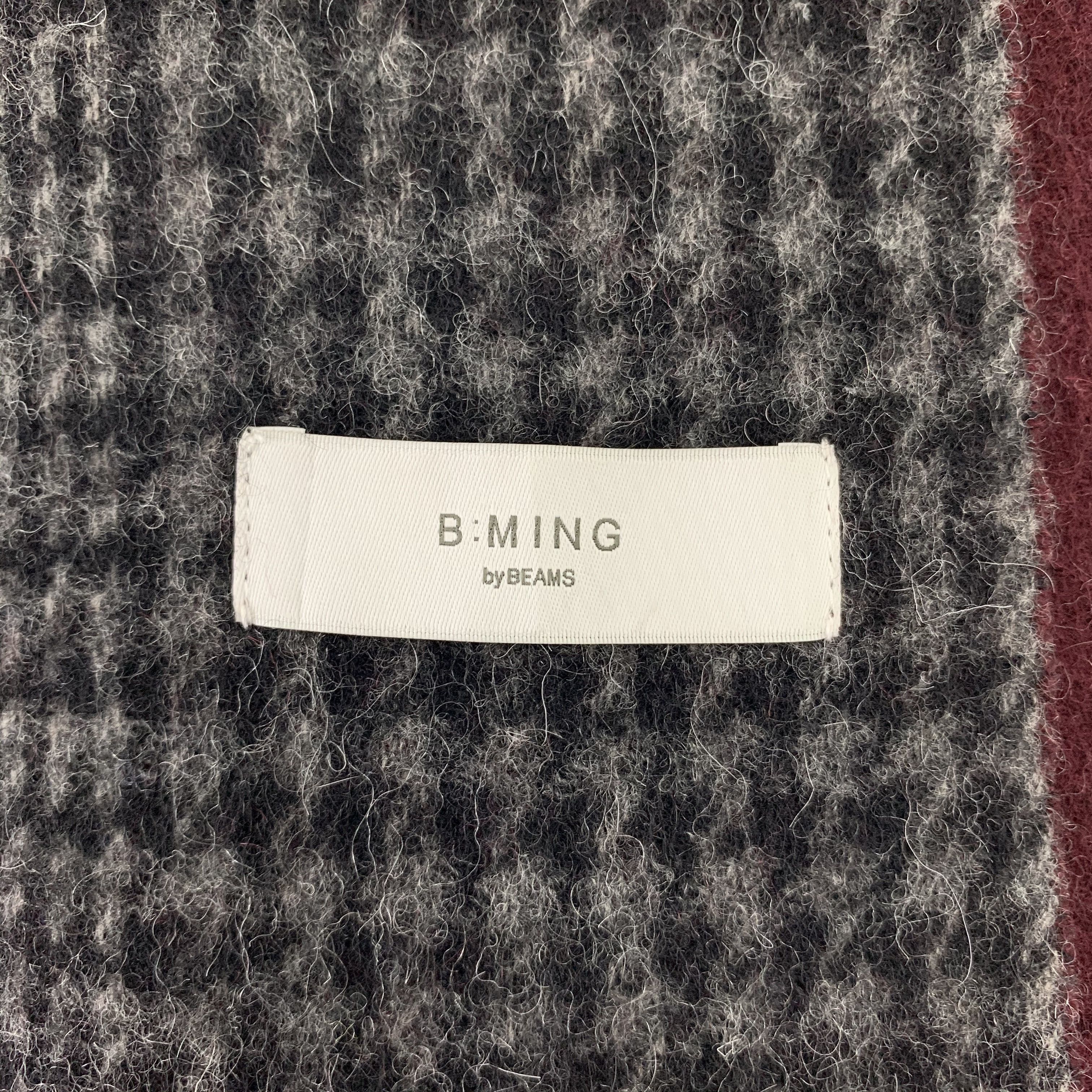 Beams Japan B:Ming Beams Scarf Wool Muffler Neck Wrap BL4338 Size ONE SIZE - 4 Thumbnail