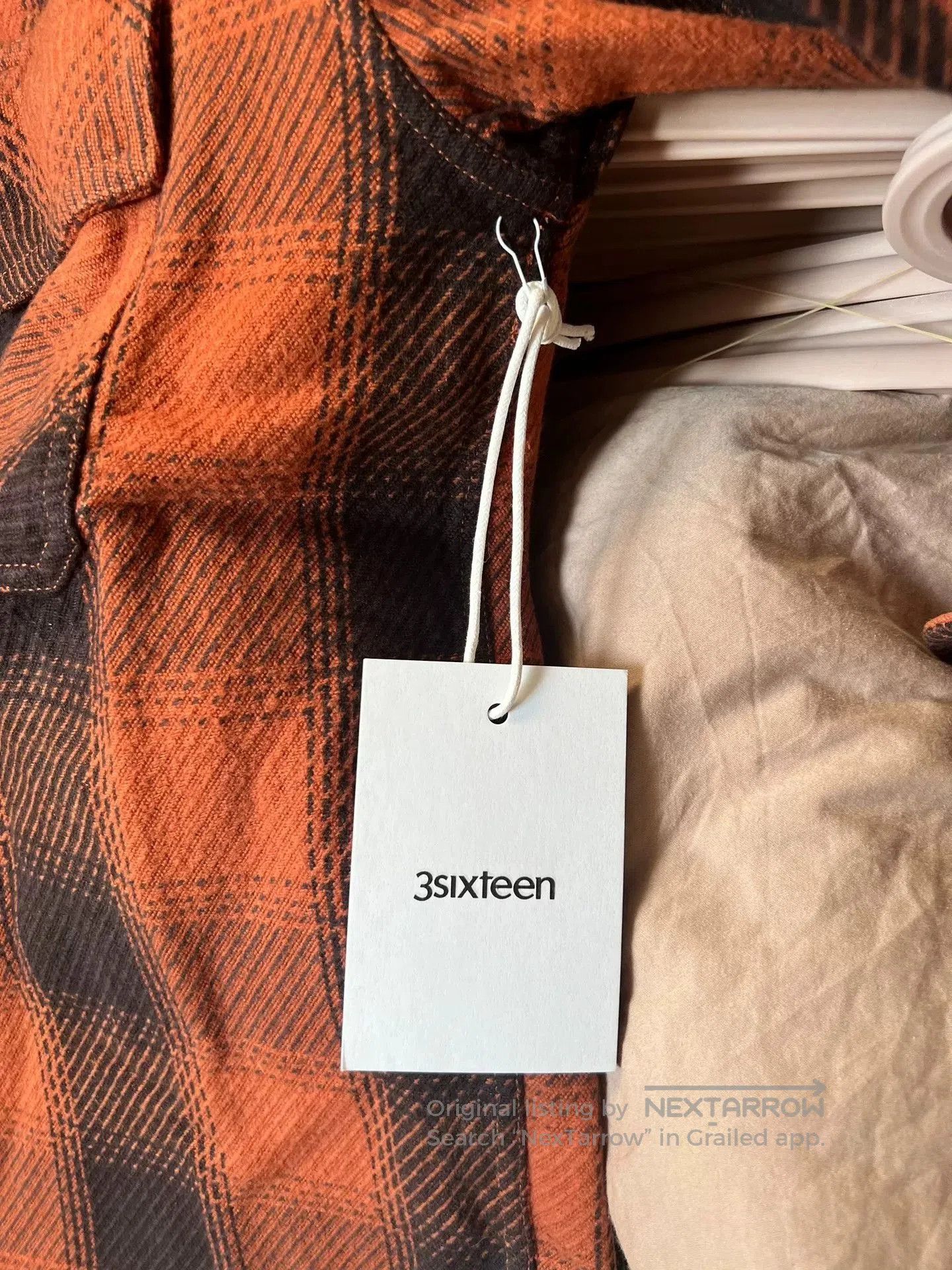 3sixteen 3sixteen Crosscut Flannel Shirt. Size US M / EU 48-50 / 2 - 4 Thumbnail