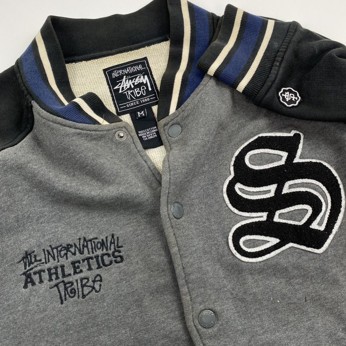 Stussy Crazy! 2000s stussy varsity bomber jacket Size US M / EU 48-50 / 2 - 3 Thumbnail