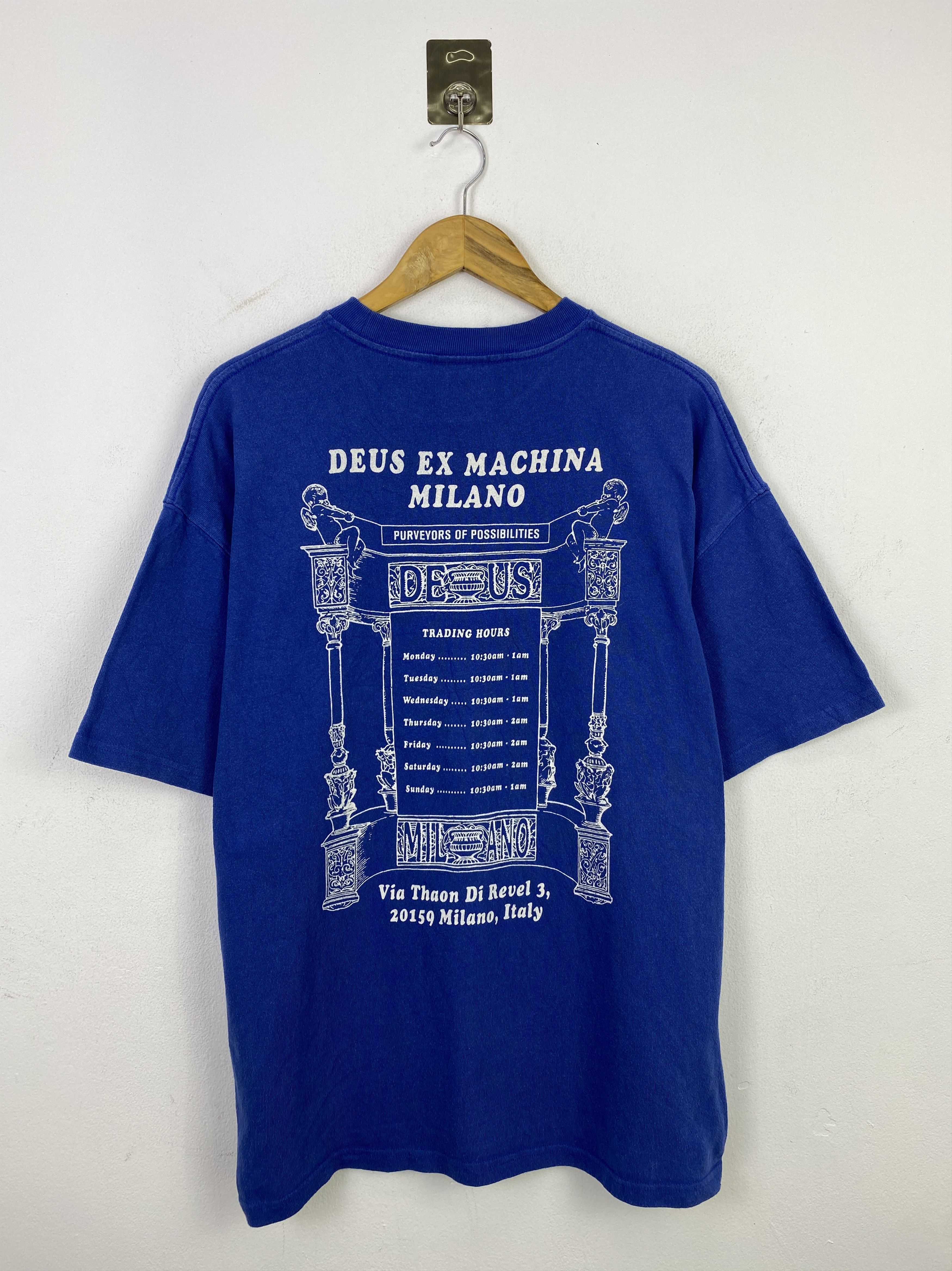 Deus Ex Machina Vintage 90s Deus Ex Machina Milano Monumento Tee TA0742 Size US S / EU 44-46 / 1 - 3 Thumbnail