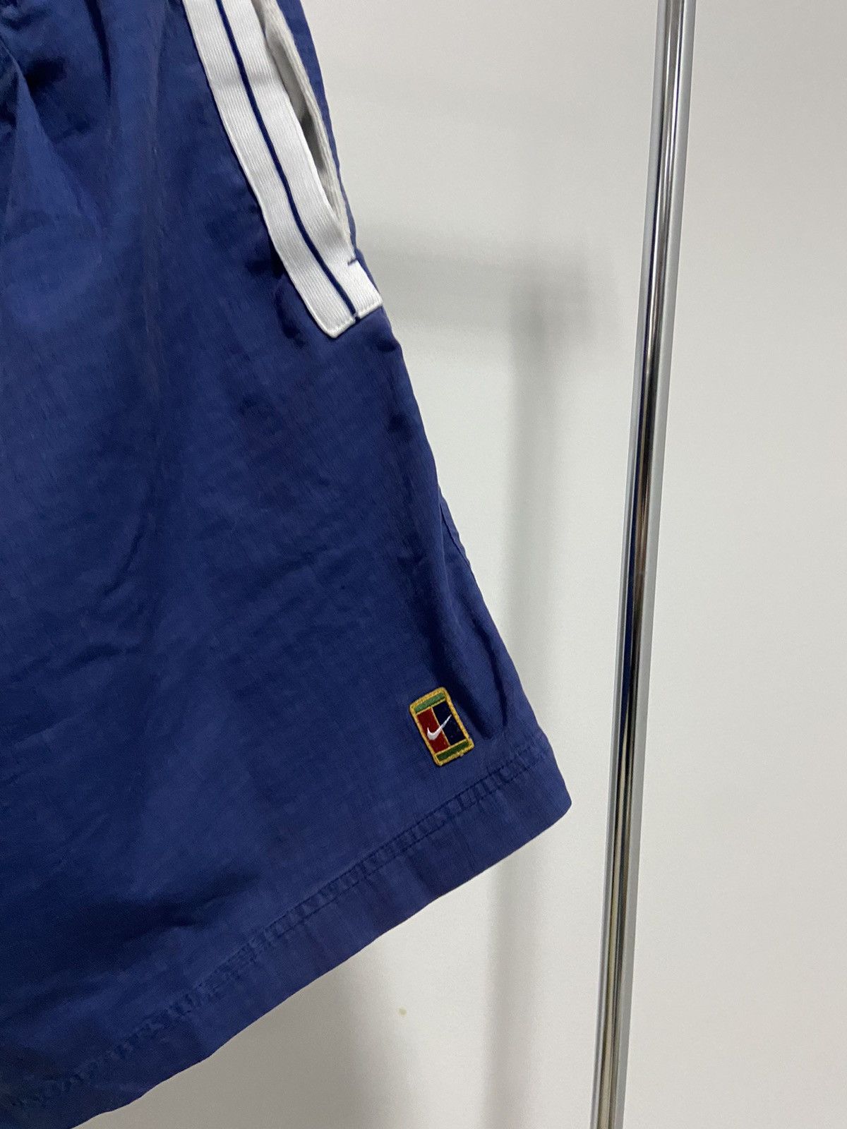 Nike × Vintage Nike Court Vintage Shorts Y2K Street Zip Small Logo Size US 36 / EU 52 - 2 Thumbnail