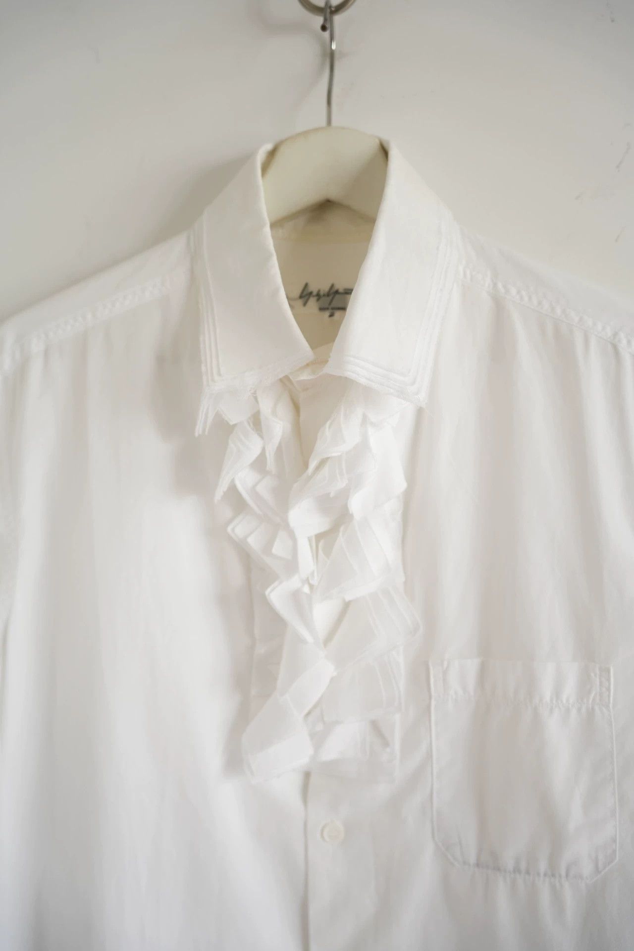 Yohji Yamamoto Yohji Yamamoto 15AW OG Triple White Cotton Shirt Size US M / EU 48-50 / 2 - 4 Thumbnail