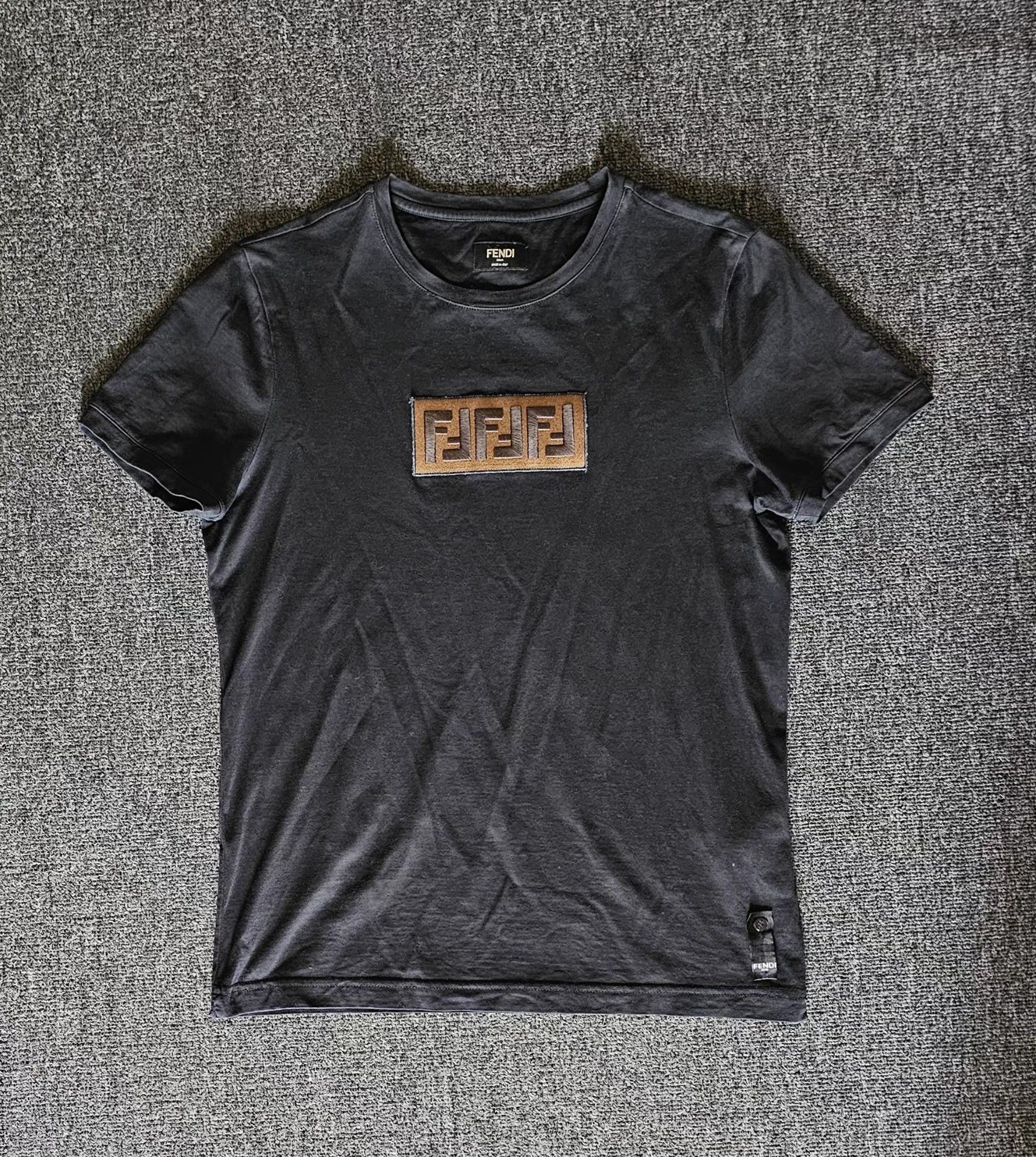 Fendi Fendi Black Short Sleeve T-shirt Size US XS / EU 42 / 0 - 1 Thumbnail