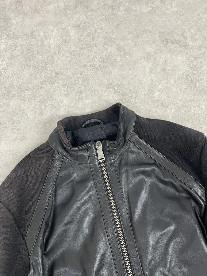 Dirk Bikkembergs 2000s Dirk Bikkembergs Hybird Leather Jacket Size US M / EU 48-50 / 2 - 5 Thumbnail