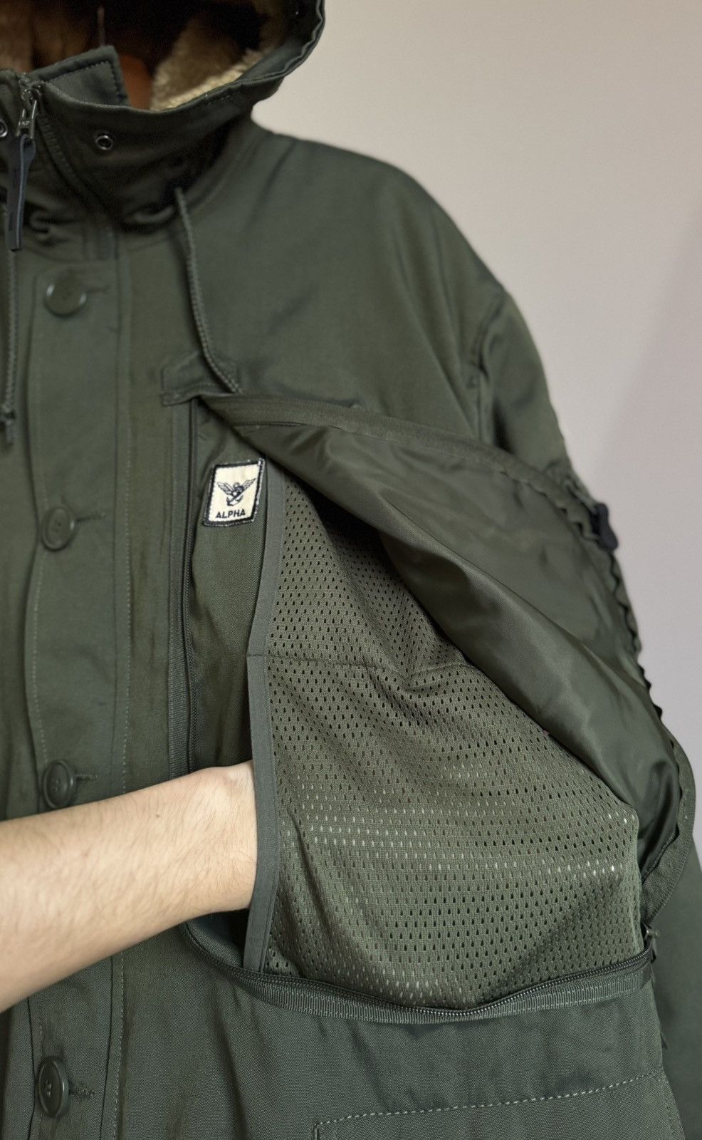 Alpha Industries Alpha Industries Parka Extreme Cold Weather Type N-3B Khaki Size US XL / EU 56 / 4 - 13 Thumbnail