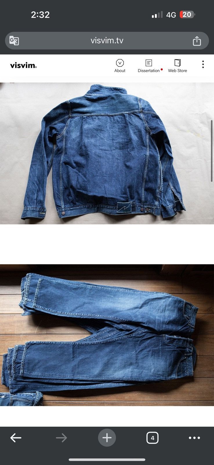 Visvim Visvim 17aw ICT Jumbo 101 Dry3 Jacket，size 3 Size US L / EU 52-54 / 3 - 6 Thumbnail