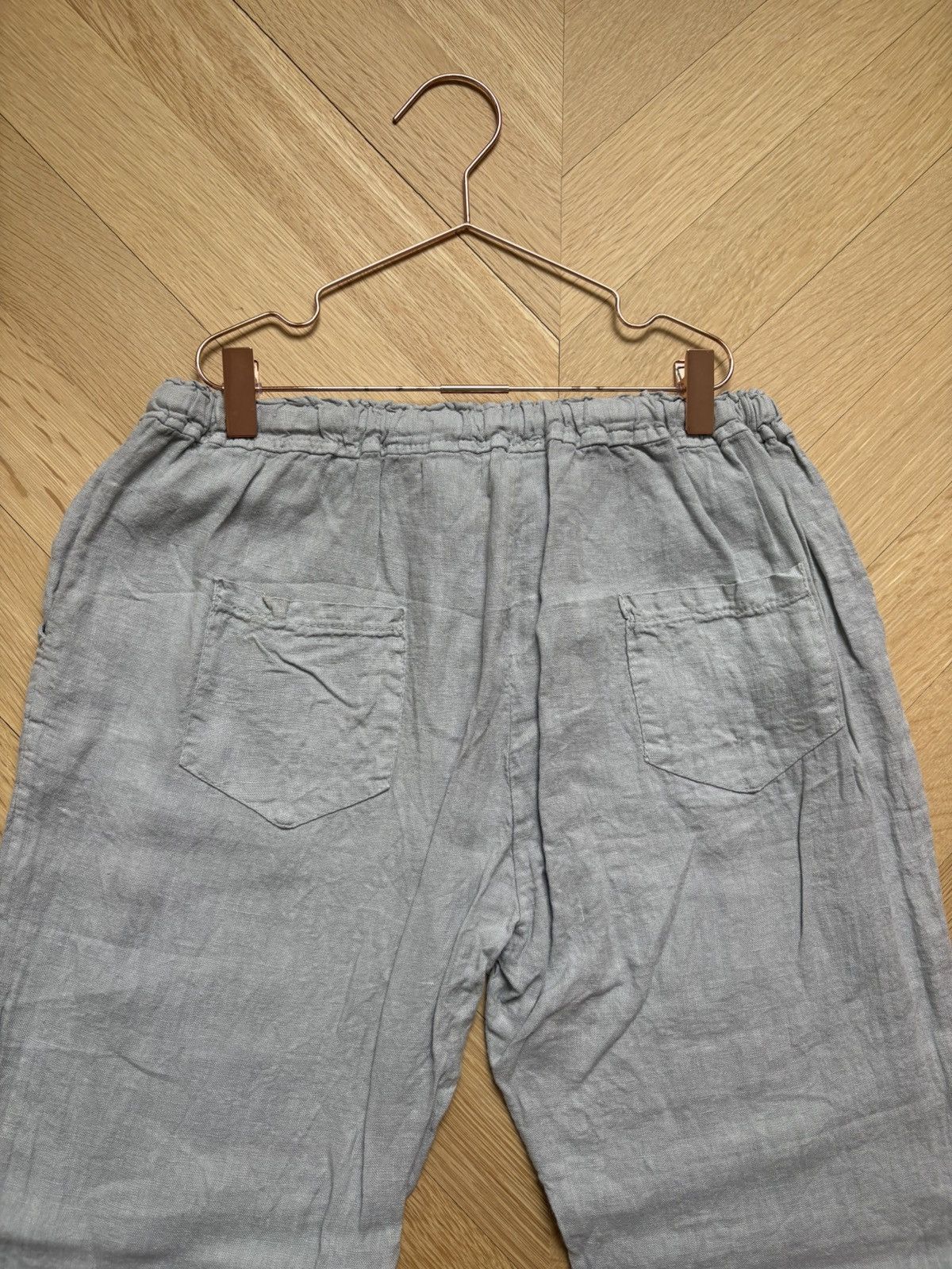 Other Rare Vintage Italian Grey Linen Trousers S/M Size 30" / US 8 / IT 44 - 6 Thumbnail