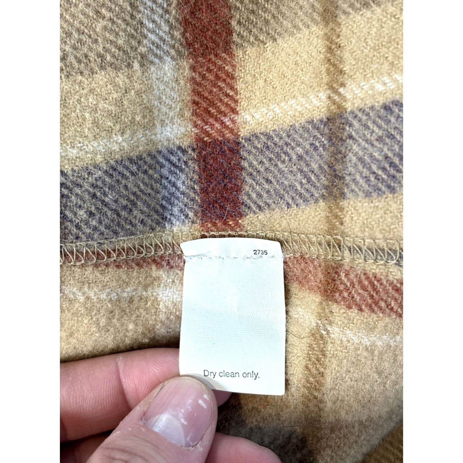 J.Crew J.CREW Jacket Corduroy Wool Lined Brown M Chore Coat Peacoat Double Breasted Button Casual Mid-Length Men's Wool Lined Jacket Size US M / EU 48-50 / 2 - 5 Thumbnail