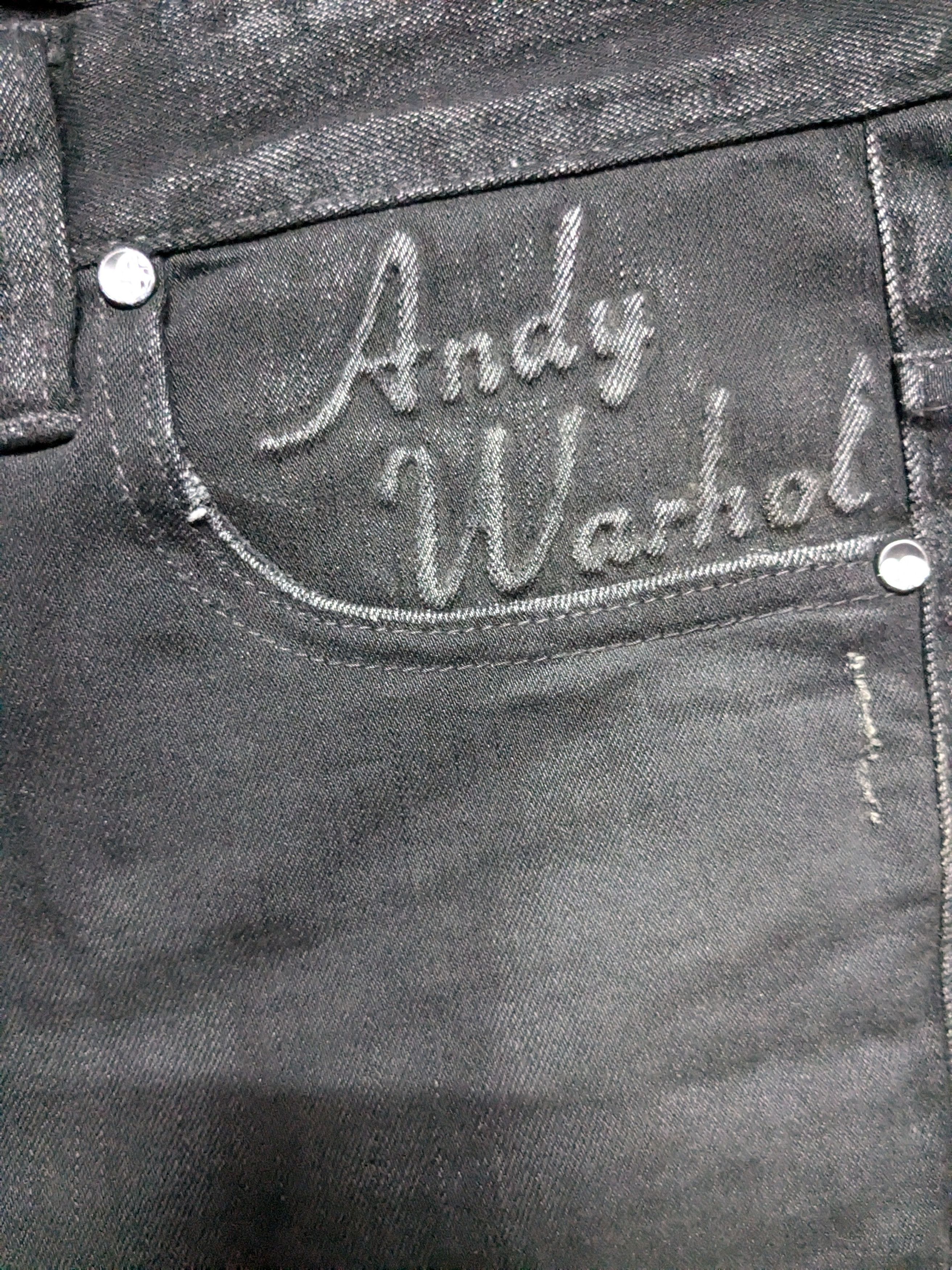 Andy Warhol × Japanese Brand × Vintage ANDY WARHOL CAMPBELL DENIM Size US 34 / EU 50 - 5 Thumbnail
