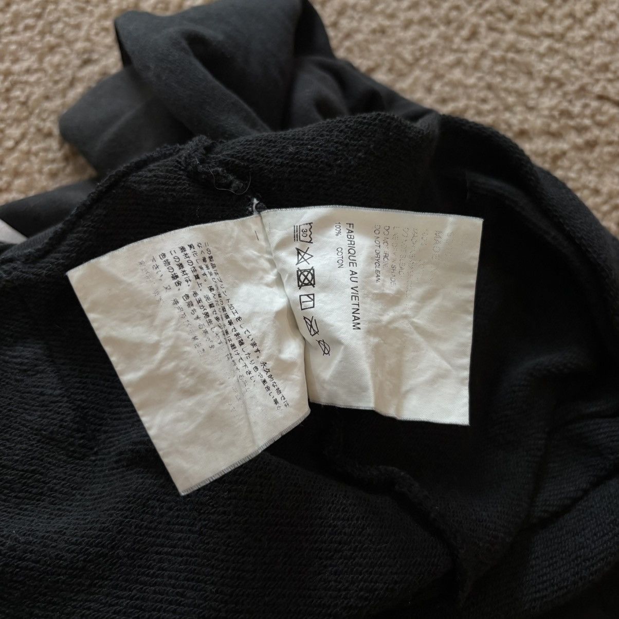 Comme des Garcons CDG Hoodie (Black) Size US M / EU 48-50 / 2 - 5 Thumbnail