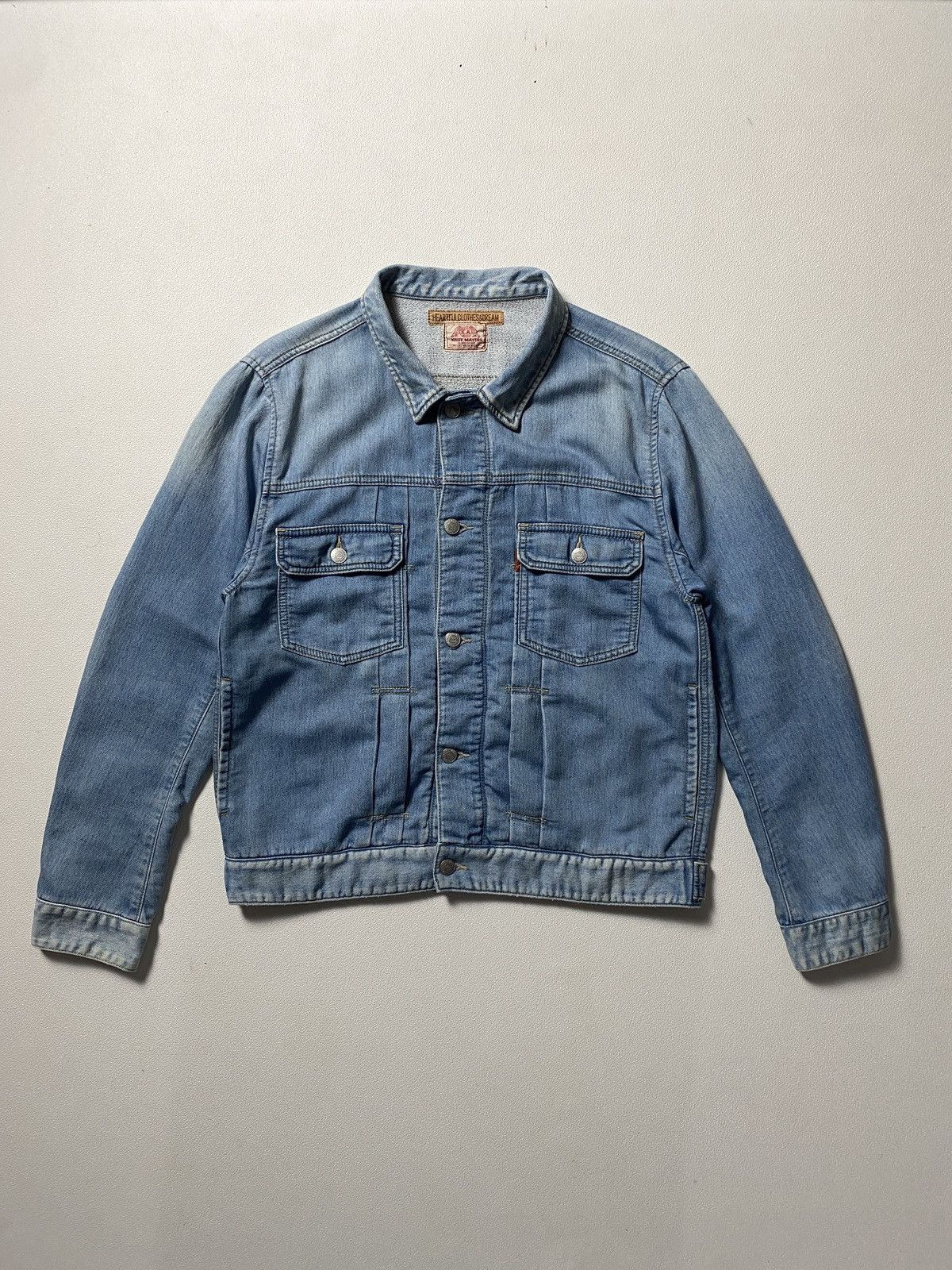 Japanese Brand KRIFF MAYER DENIM JACKET Size US M / EU 48-50 / 2 - 1 Thumbnail