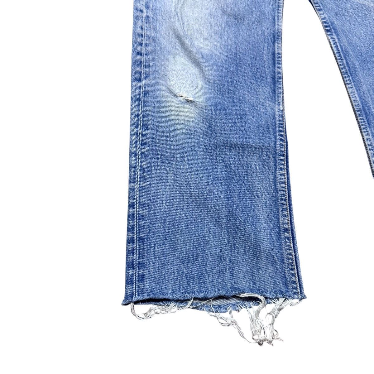 Levi's Vintage 90s Levis 501xx Distressed Cropped Jeans Size US 34 / EU 50 - 9 Thumbnail