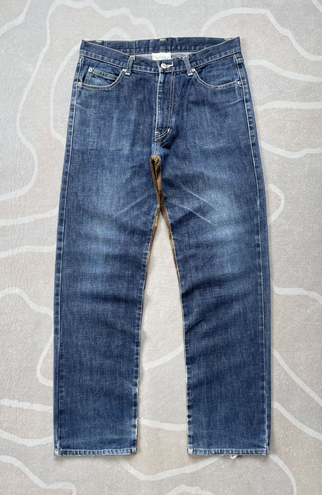 Beauty Beast Leflah Denim Half Camo Jeans Size US 33 - 1 Thumbnail