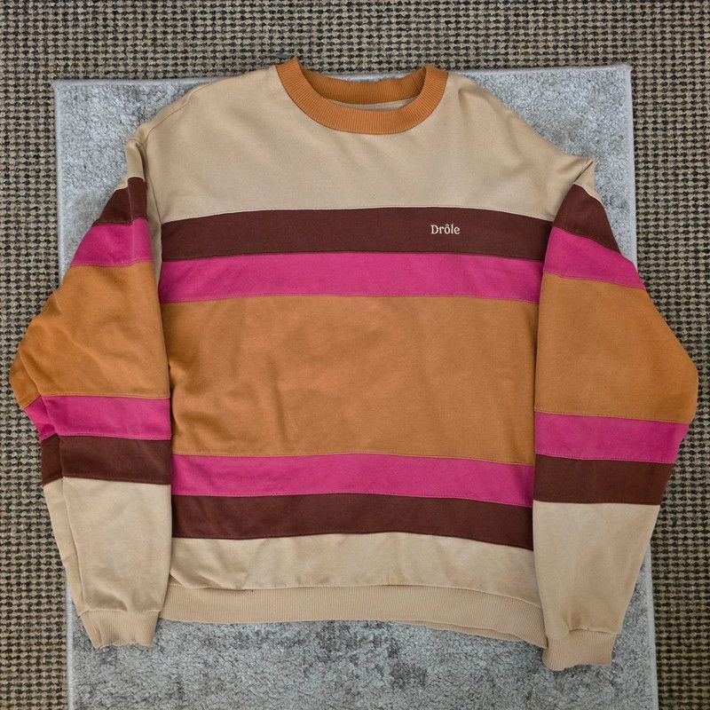Drole De Monsieur Drole de Monsier Panelled Sweatshirt Size US M / EU 48-50 / 2 - 1 Thumbnail