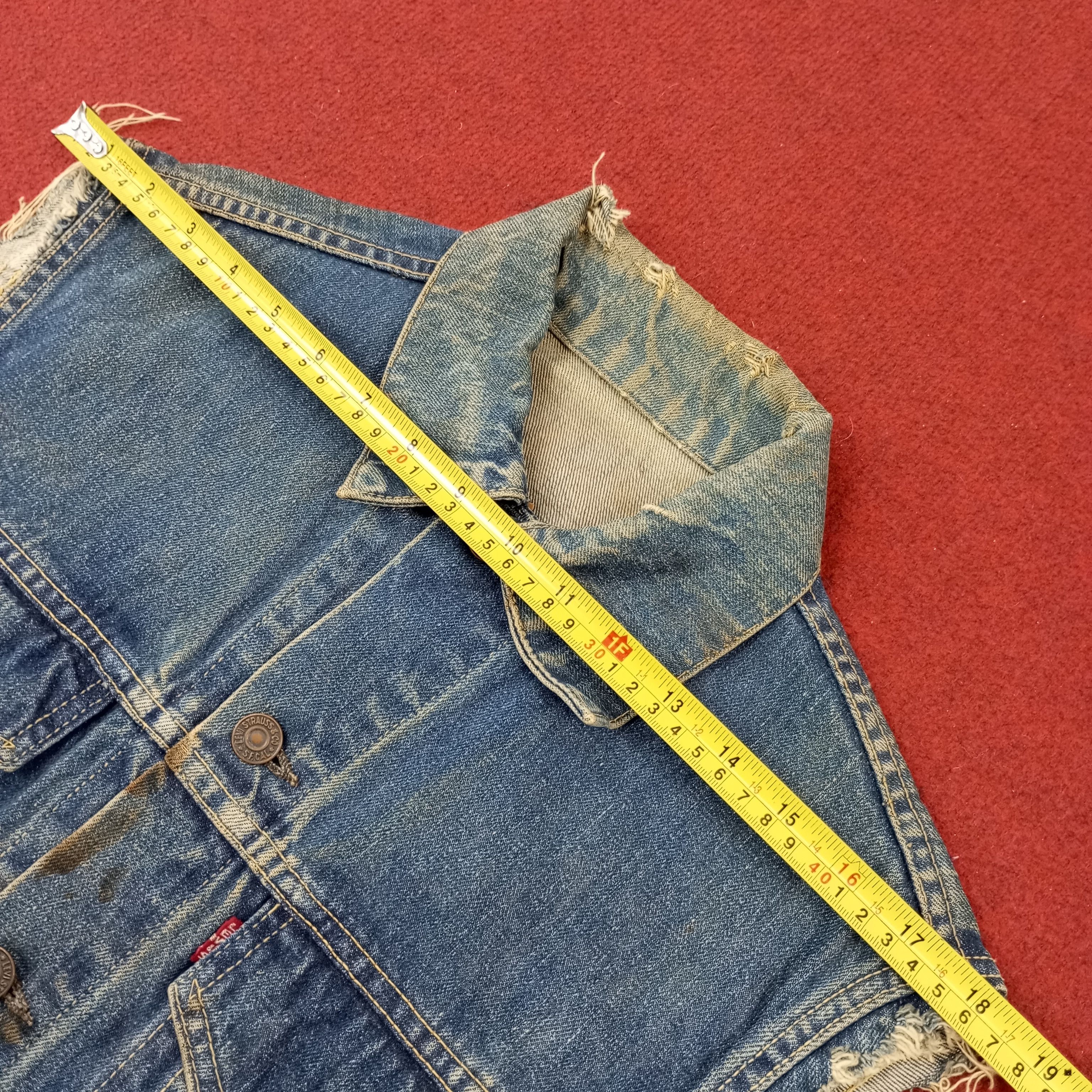 Levi's Levis Big E Sleeveless Jacket C214N12 Size US S / EU 44-46 / 1 - 10 Thumbnail