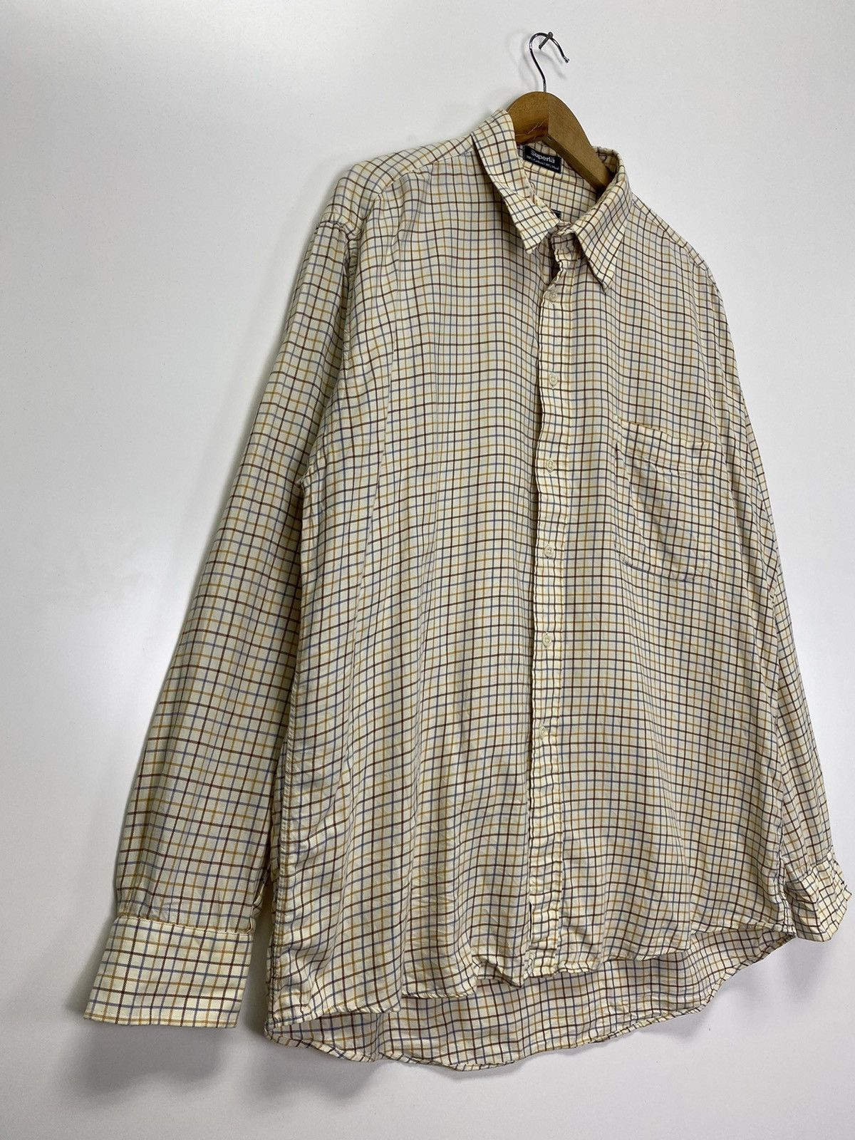 Burberry × Vintage Vintage Burberry Button up Size US L / EU 52-54 / 3 - 4 Thumbnail