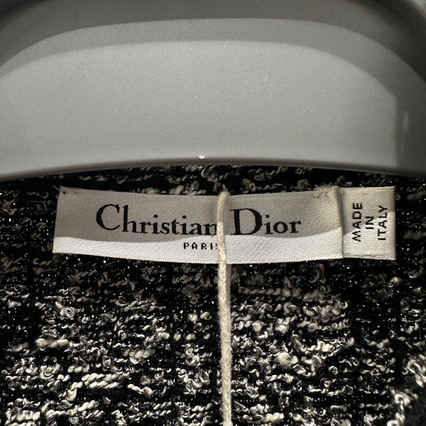 Christian Dior Monsieur Dior feb271 tweed houndstooth jacket 36 Size XS / US 0-2 / IT 36-38 - 3 Thumbnail