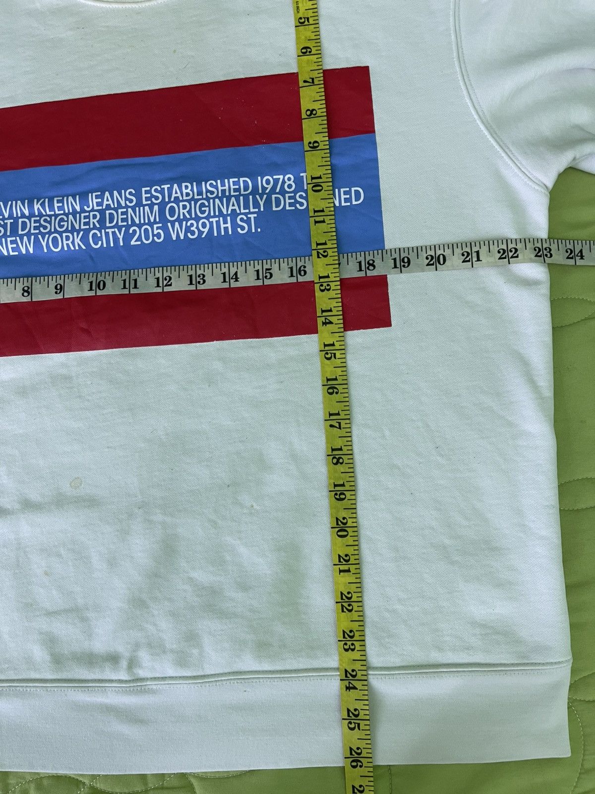 Calvin Klein 205W39NYC Vintage Calvin Klein Sweatshirt Size US M / EU 48-50 / 2 - 8 Thumbnail