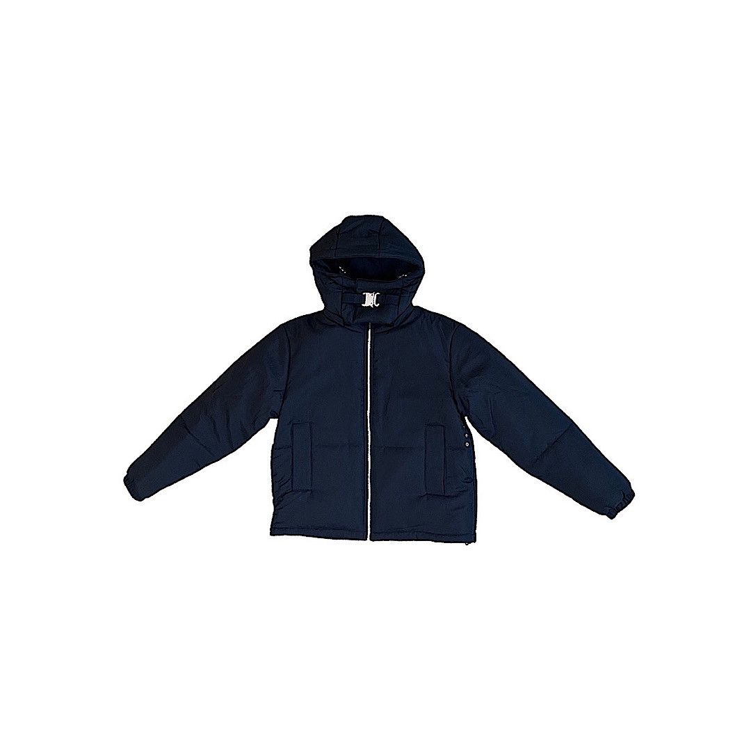 image of 1017 Alyx 9Sm Padded Ripstop Nylon Hooded Puffer Jacket 2023 in Black, Men's (Size Small)