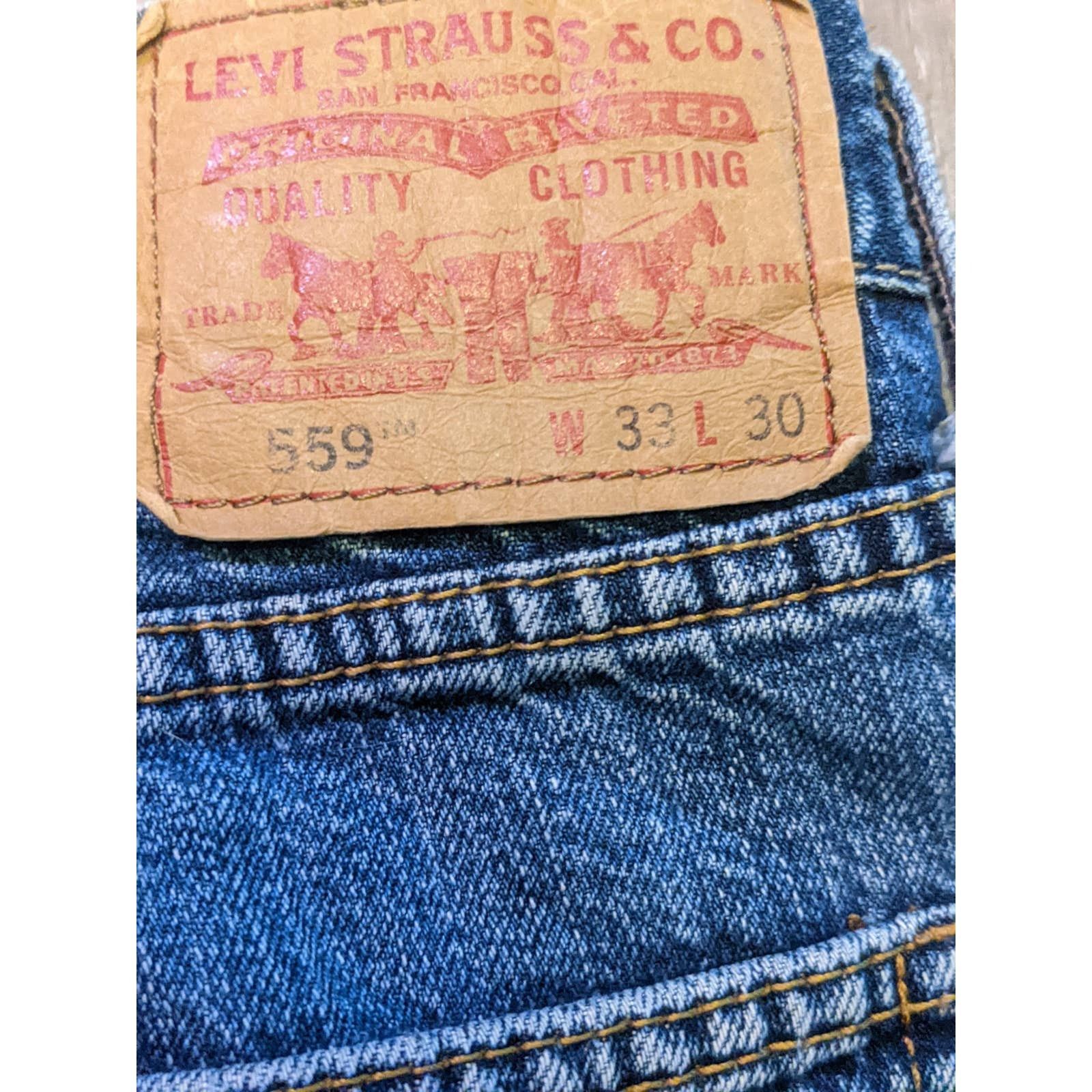 Levi's Levi's Mens Jean cutoff shorts Size US 33 - 3 Thumbnail