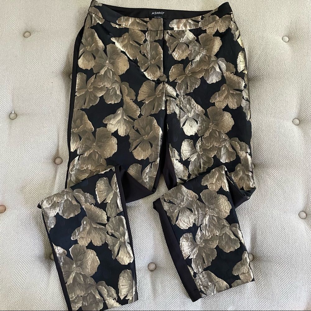 Other Ashro Larhonda Wardrober 3 Pc Peplum Jacket Skirt Pants Gold Size XL / US 12-14 / IT 48-50 - 11 Thumbnail