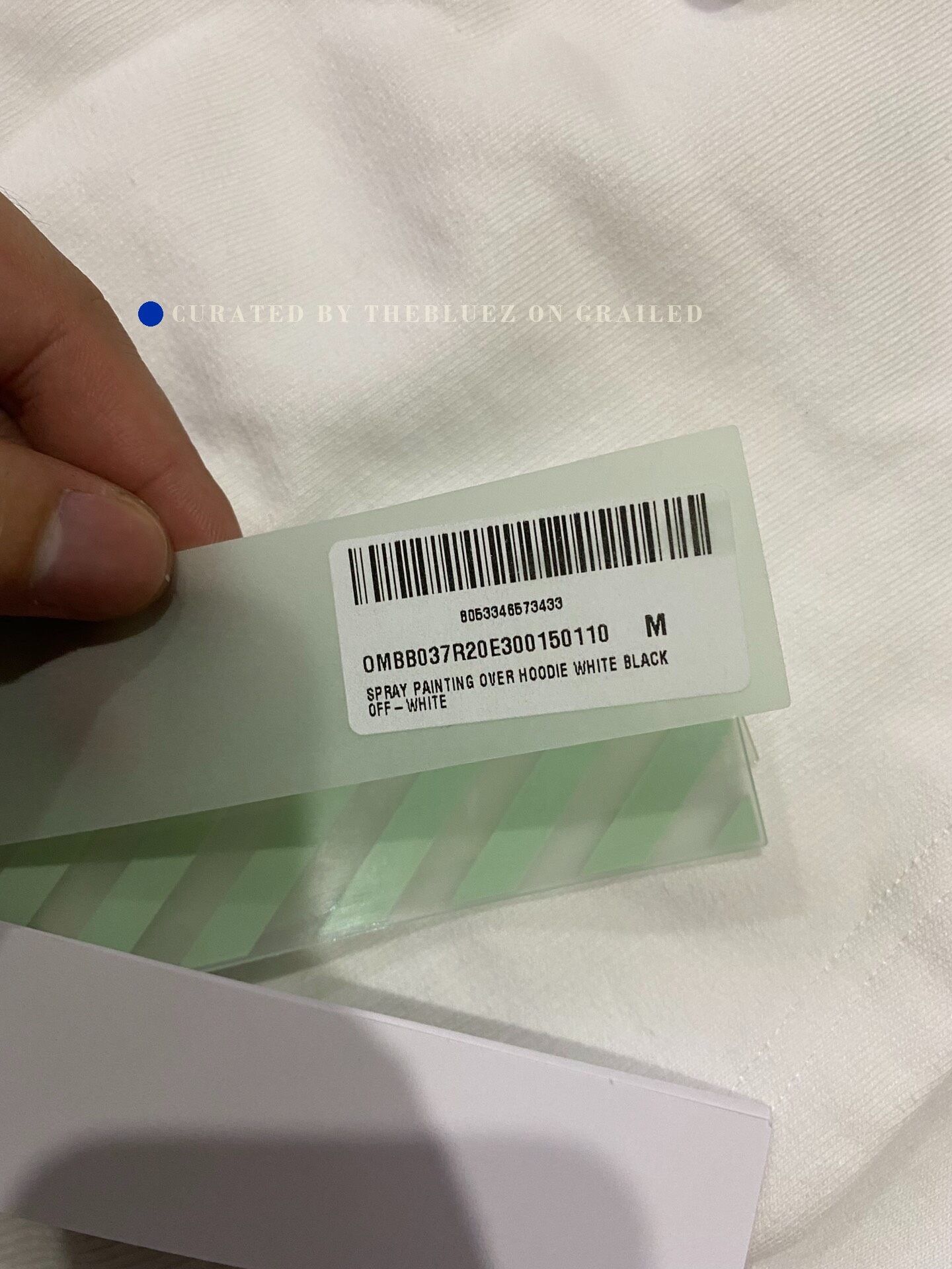 Off-White Off-White Spray Paint Effect Shirt Size ONE SIZE - 4 Thumbnail
