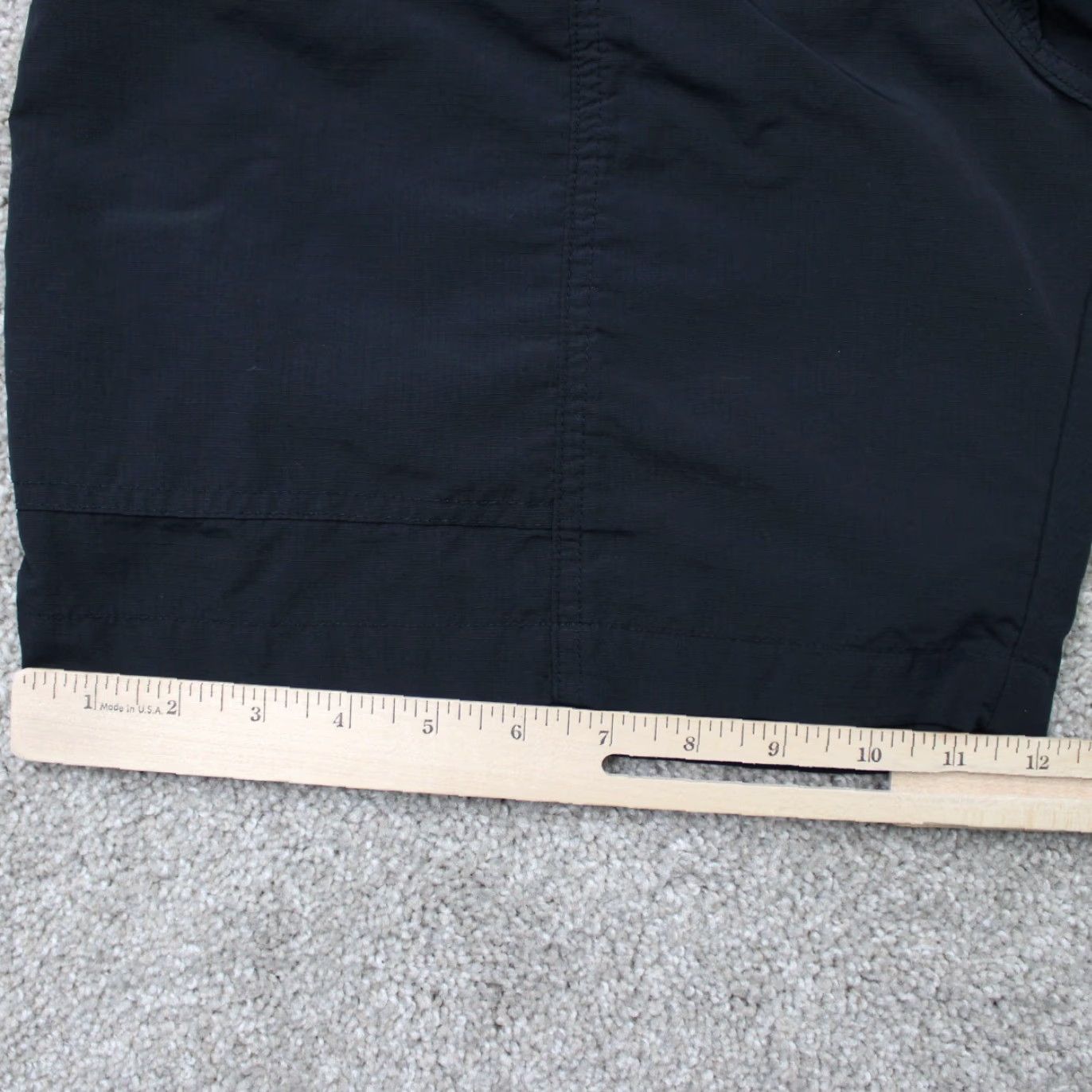Eddie Bauer Eddie Bauer Shorts Mens Large Black Ripstop Tech Belted Cargo Vented Nylon Shortes? Size US 33 - 5 Thumbnail