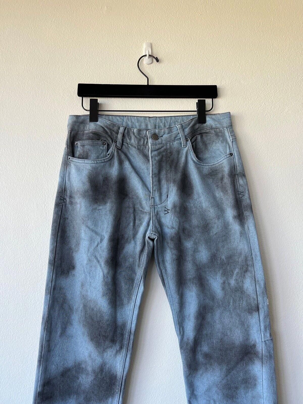 Ksubi new Ksubi mens denim jean hazlow 32 blue low tide dyed Size US 32 / EU 48 - 2 Thumbnail