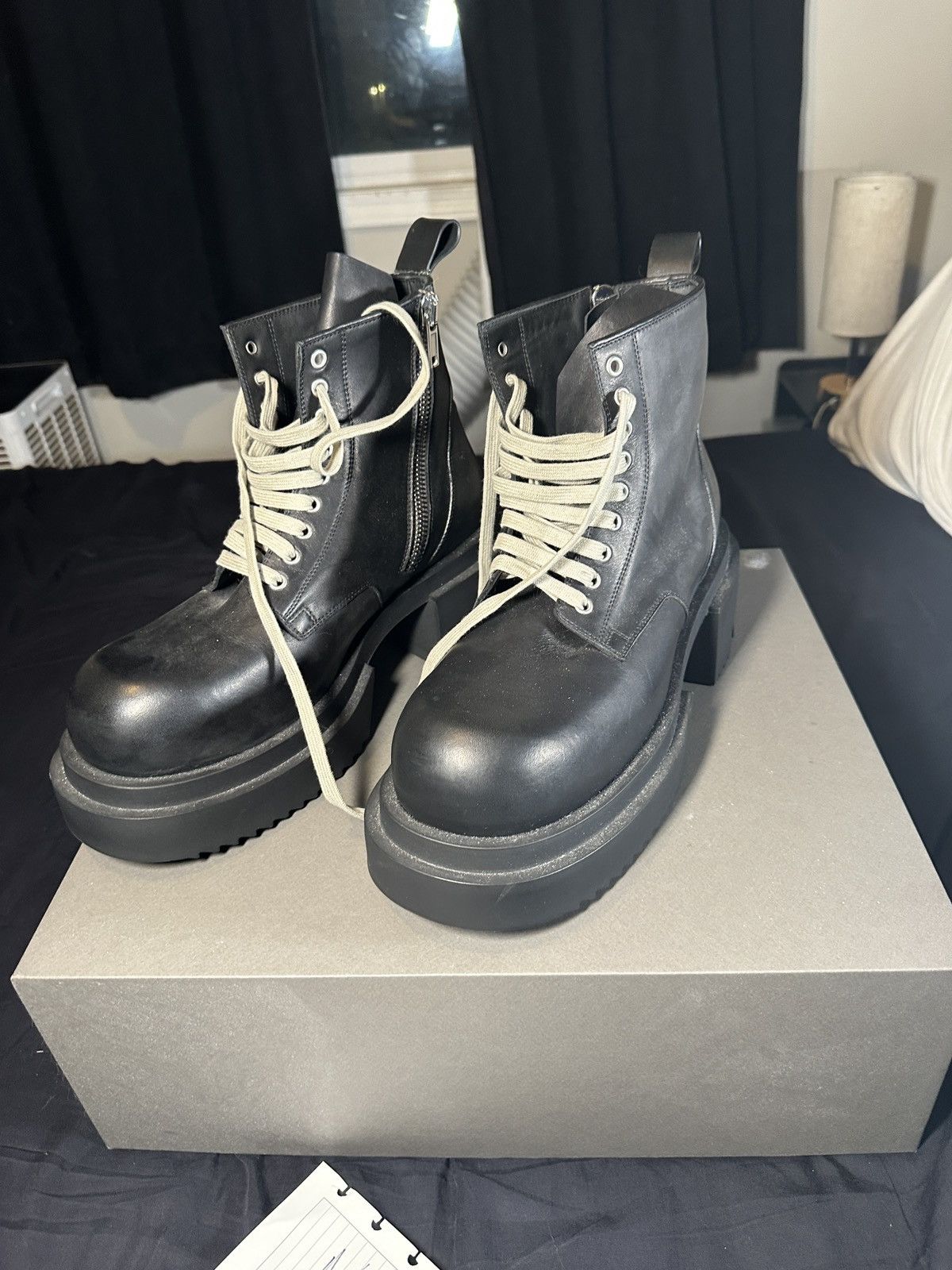 Rick Owens Pull on Bogun boots | Grailed