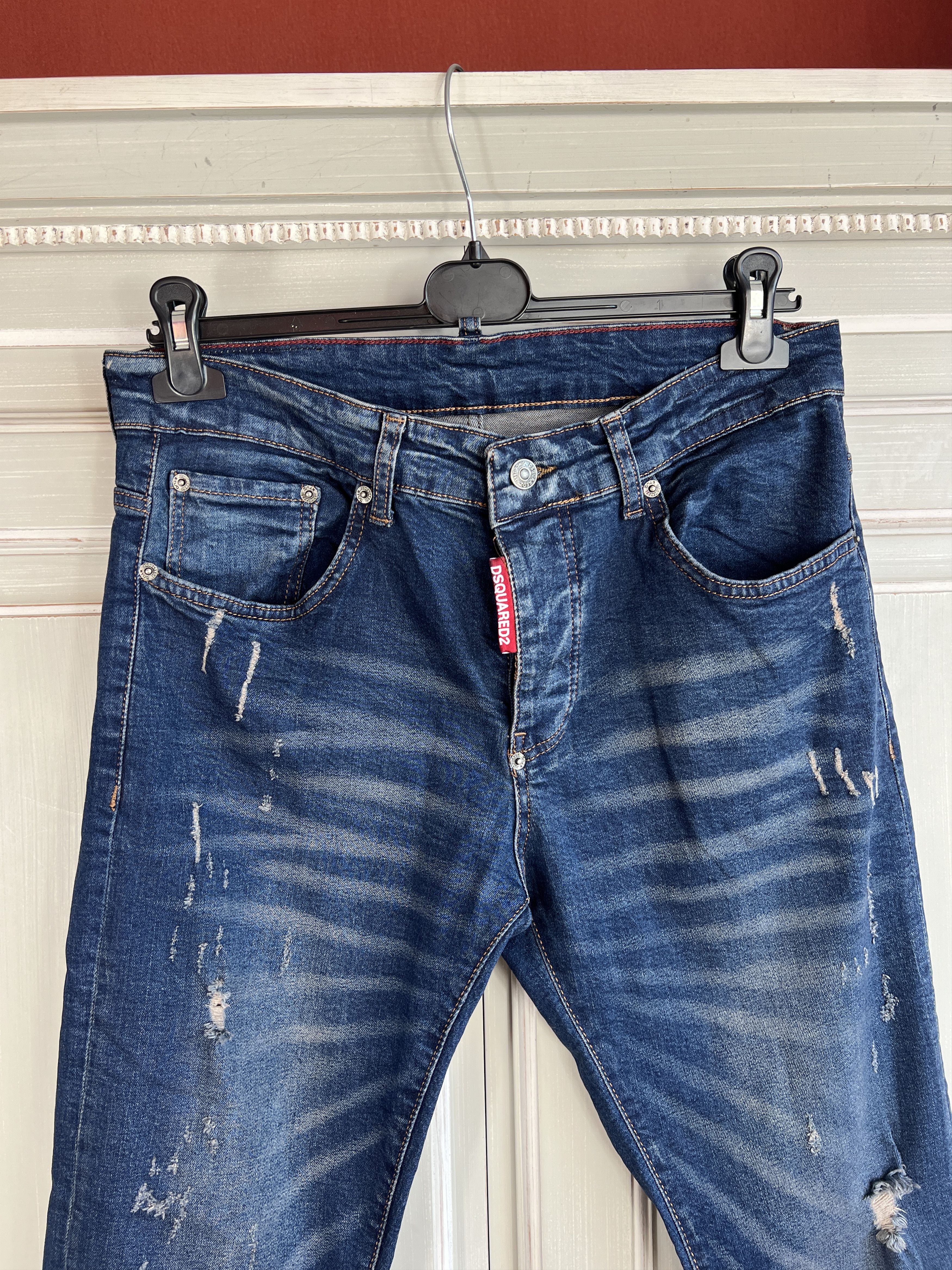 Dsquared2 DSQUARED2 JEANS NAVY PUNK DENIM Size US 32 / EU 48 - 2 Thumbnail
