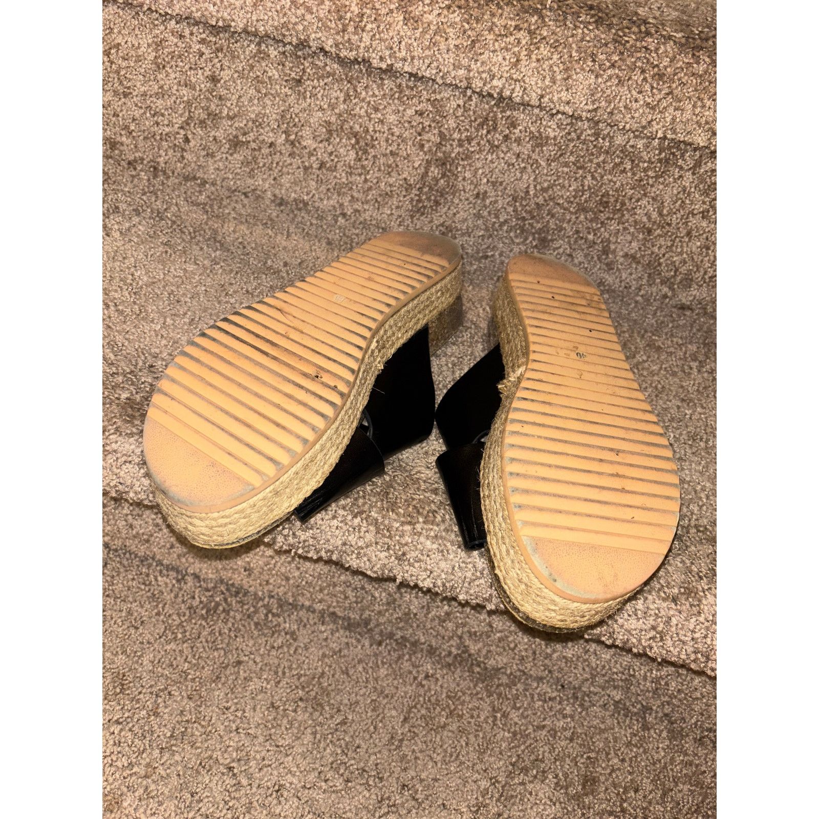 The Unbranded Brand Women's Size 40 ( US 9/9.5) Espadrille Leather Sandals Size US 9 / IT 39 - 9 Thumbnail