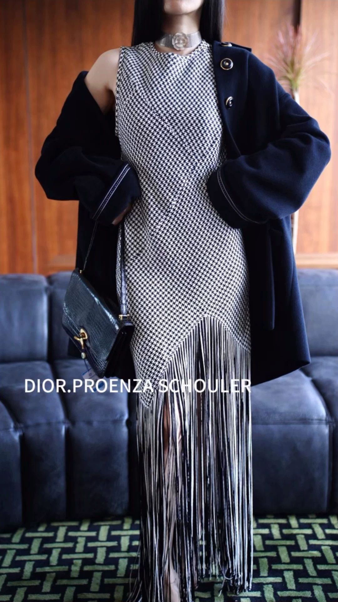 Proenza Schouler Proenza Schouler Re Edition Hemp-Linen Blend Tassel Dress US8 Size M / US 6-8 / IT 42-44 - 1 Thumbnail