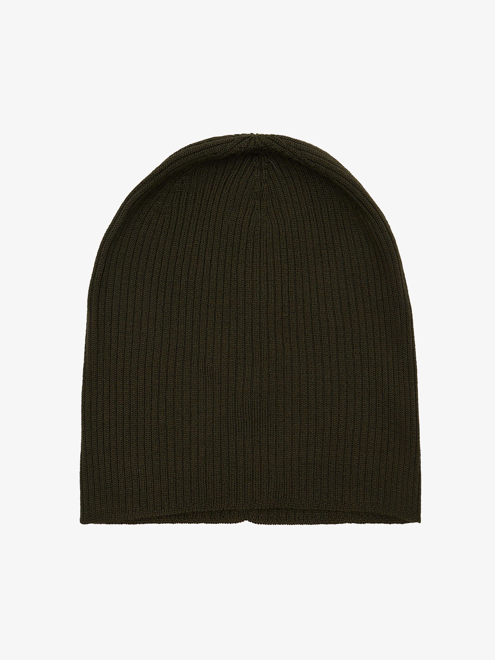 Rick Owens Teal Cashmere Beanie Size ONE SIZE - 1 Thumbnail