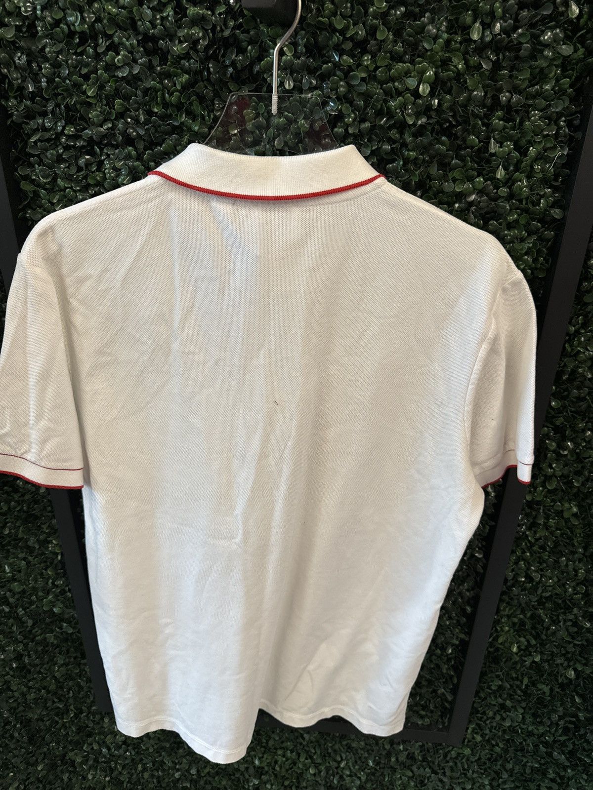 Burberry White polo collard tee Size US XL / EU 56 / 4 - 2 Thumbnail