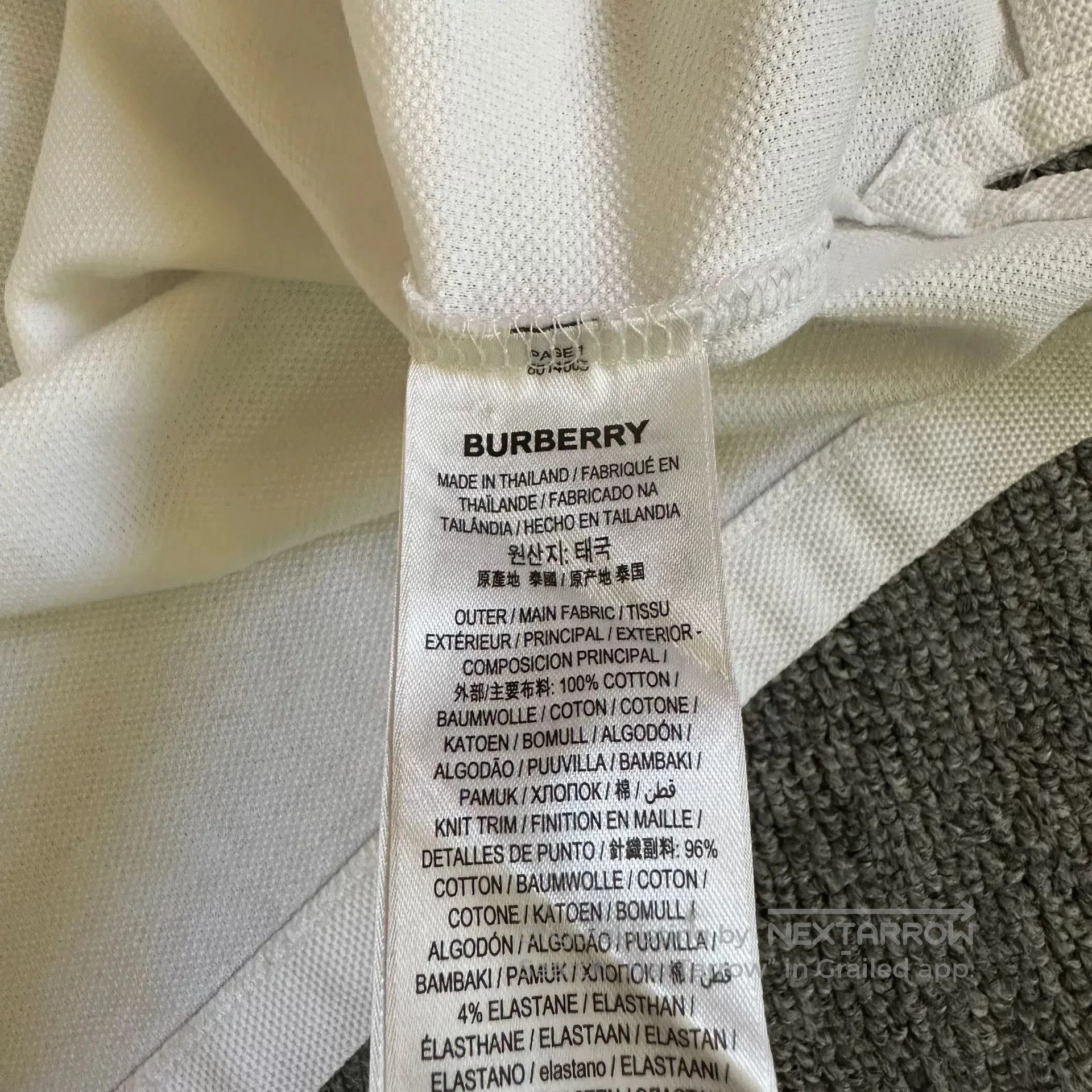 Burberry Burberry TB Embroidered Short Sleeve Polo. Size US S / EU 44-46 / 1 - 6 Thumbnail