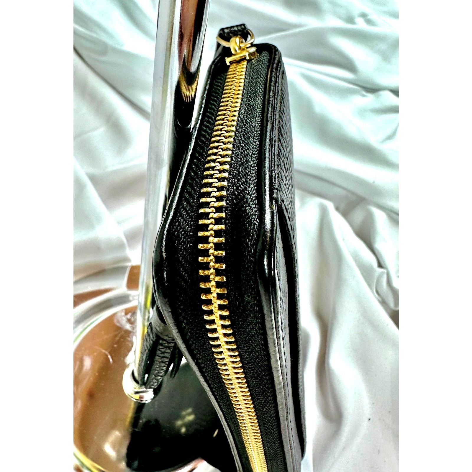 Kate Spade Kate Spade Chester St Pebble Leather Zip Around Wallet Black Size ONE SIZE - 10 Thumbnail