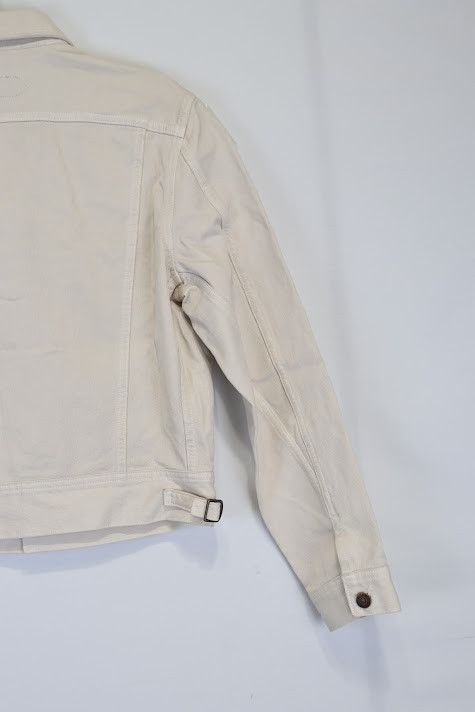 Tom Ford o1rshd1 Denim Jacket in Ivory Size US M / EU 48-50 / 2 - 10 Thumbnail