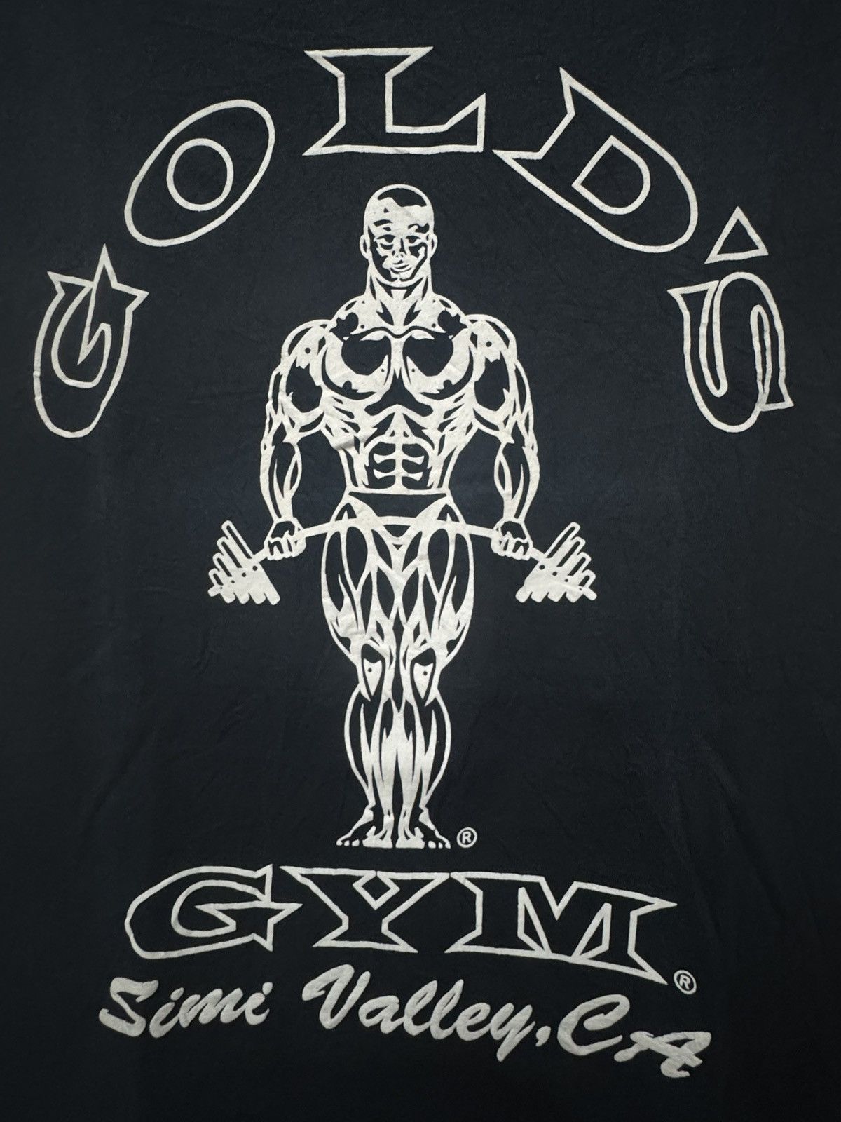 Vintage Vintage Gold’s Gym Arnold Schwarzenegger's Simi Valley,CA Size US M / EU 48-50 / 2 - 2 Thumbnail