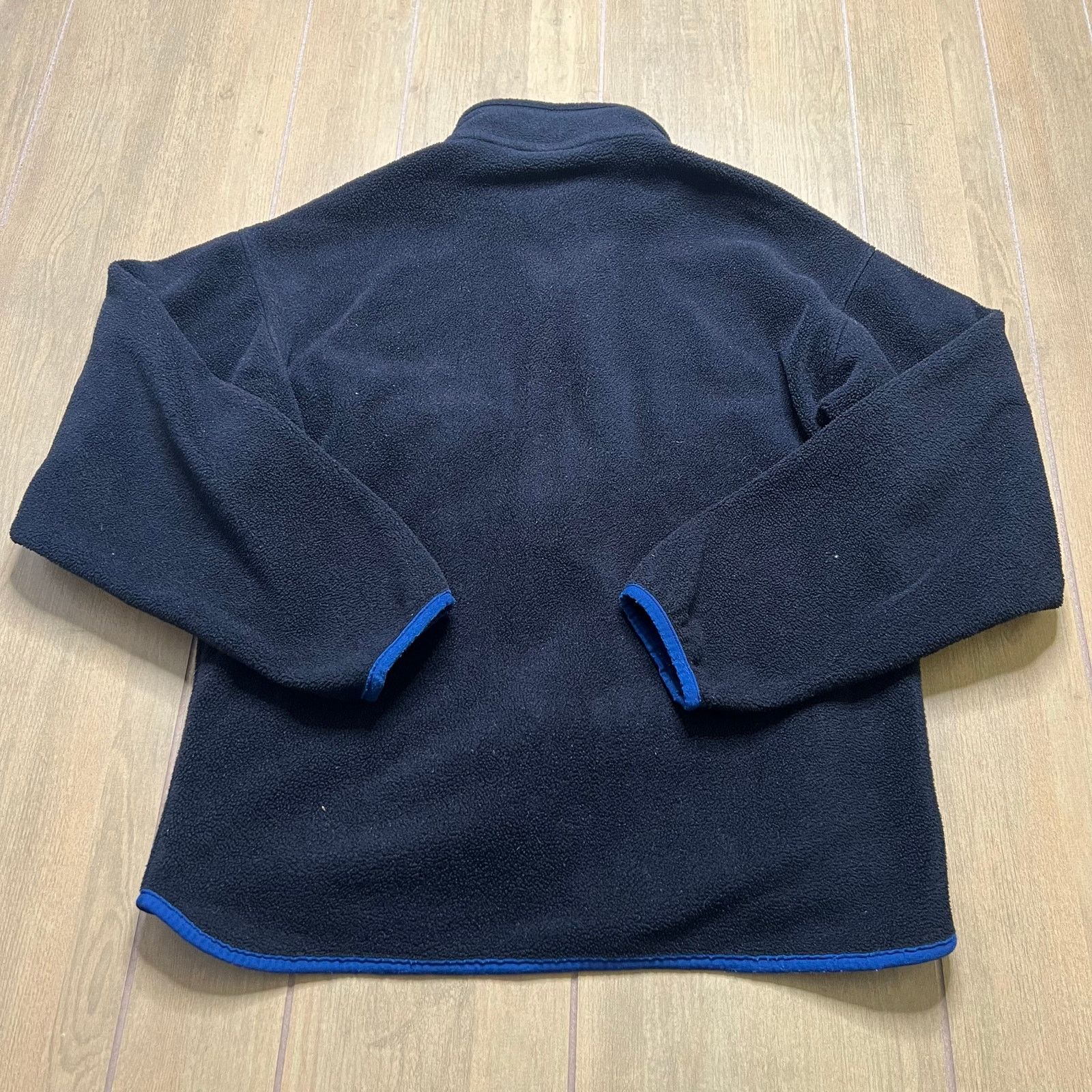 Patagonia Vintage Patagonia Fleece Jacket Mens M Blue Made in USA 90s Size US M / EU 48-50 / 2 - 2 Thumbnail