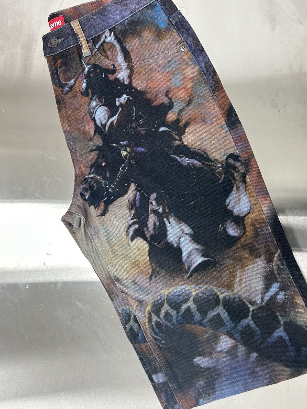 Supreme Supreme FRAZETTA loose fit jeans Size US 30 / EU 46 - 5 Thumbnail