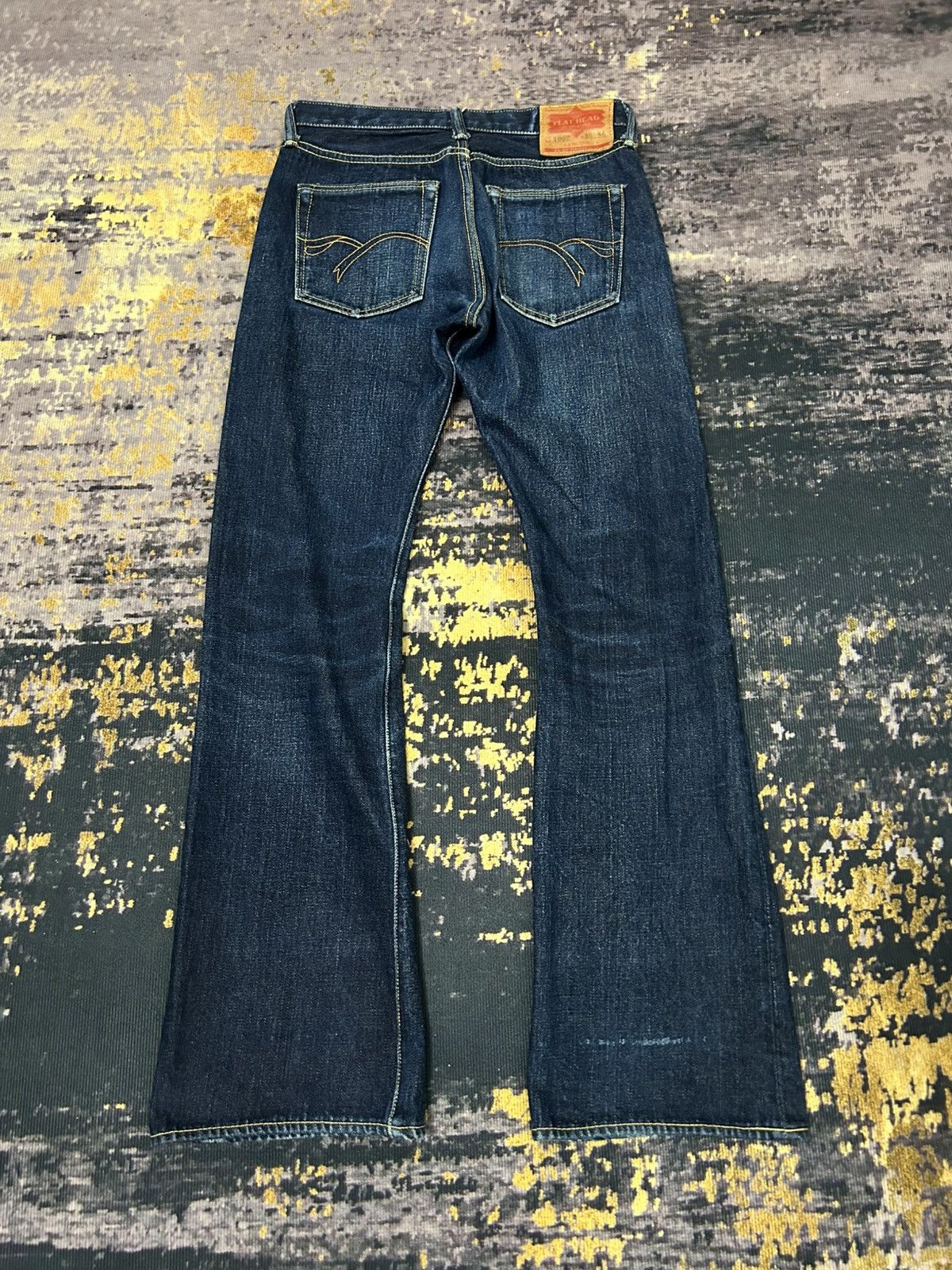 The Flat Head The Flat Head Flare Denim Jeans Size US 29 - 4 Thumbnail