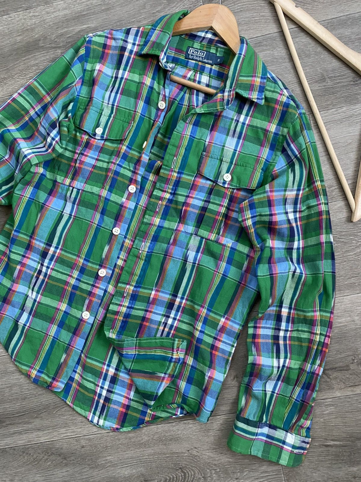 Polo Ralph Lauren 🫧 POLO Ralph Lauren Vintage Shirt Button Up Men’s S Size US S / EU 44-46 / 1 - 3 Thumbnail