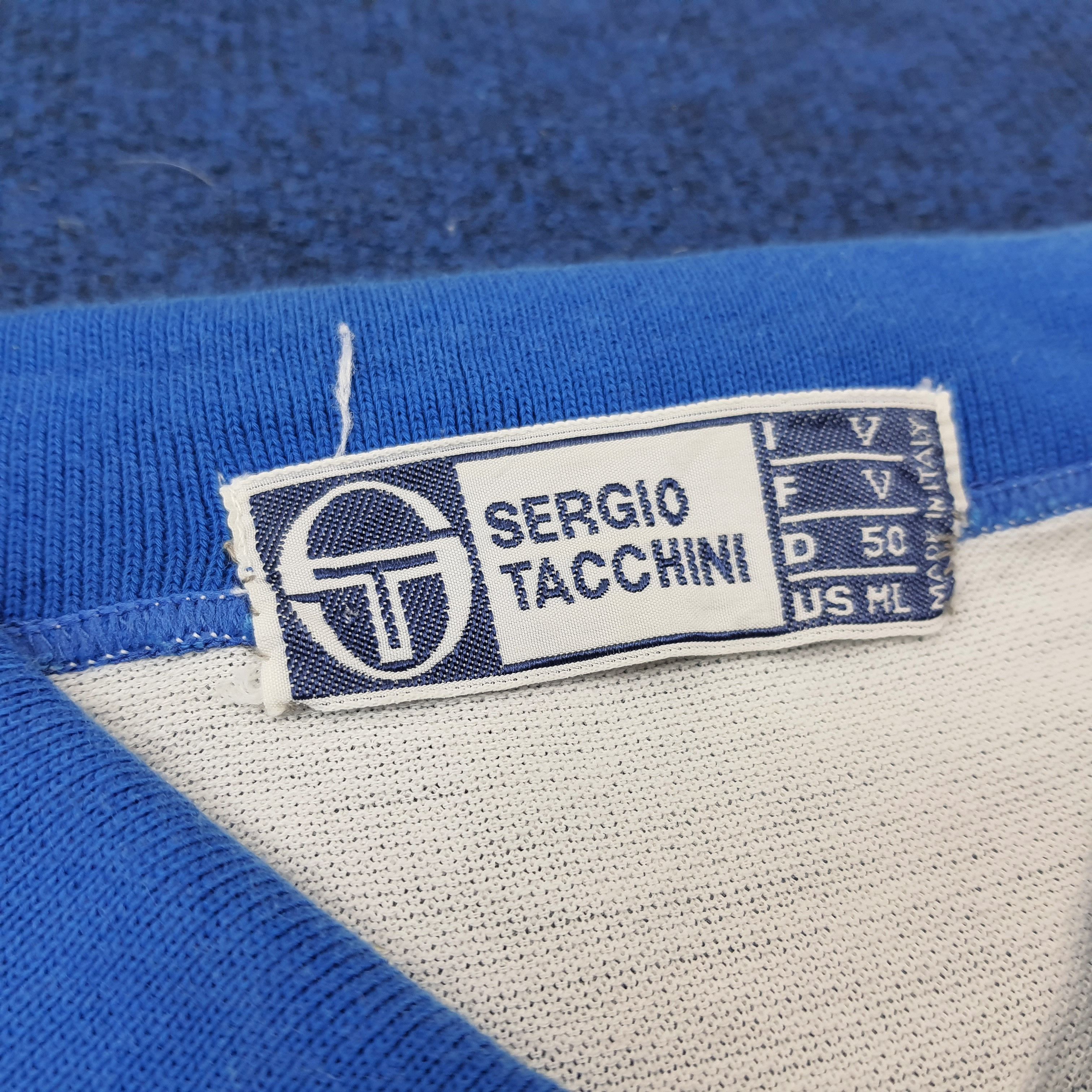 Sergio Tacchini × Vintage Vintage Sergio Tacchini Designer Polo Shirt C219N6 Size US M / EU 48-50 / 2 - 4 Thumbnail