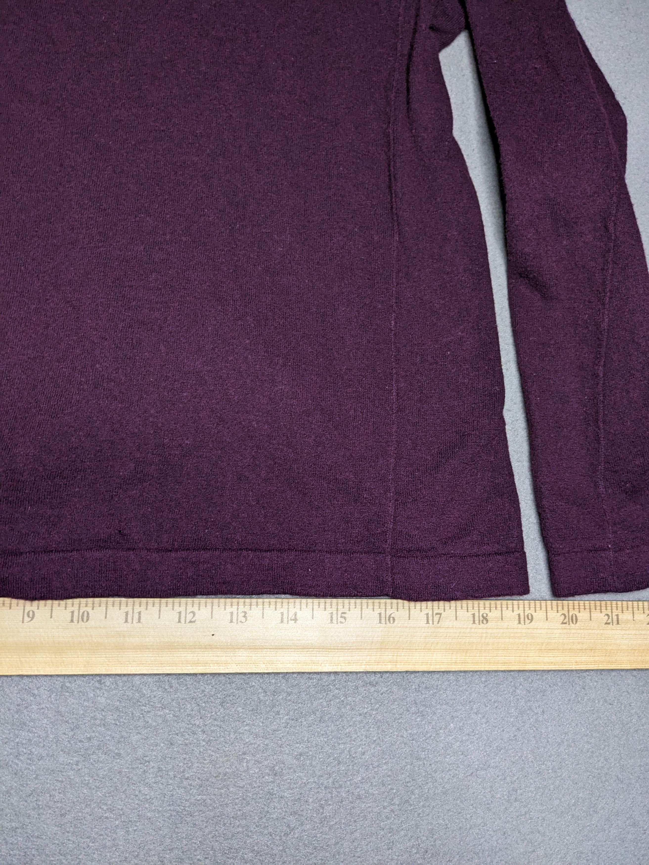 John Varvatos John Varvatos USA Shirt Mens Large Garnet Henley Wool Blend Size US L / EU 52-54 / 3 - 7 Thumbnail