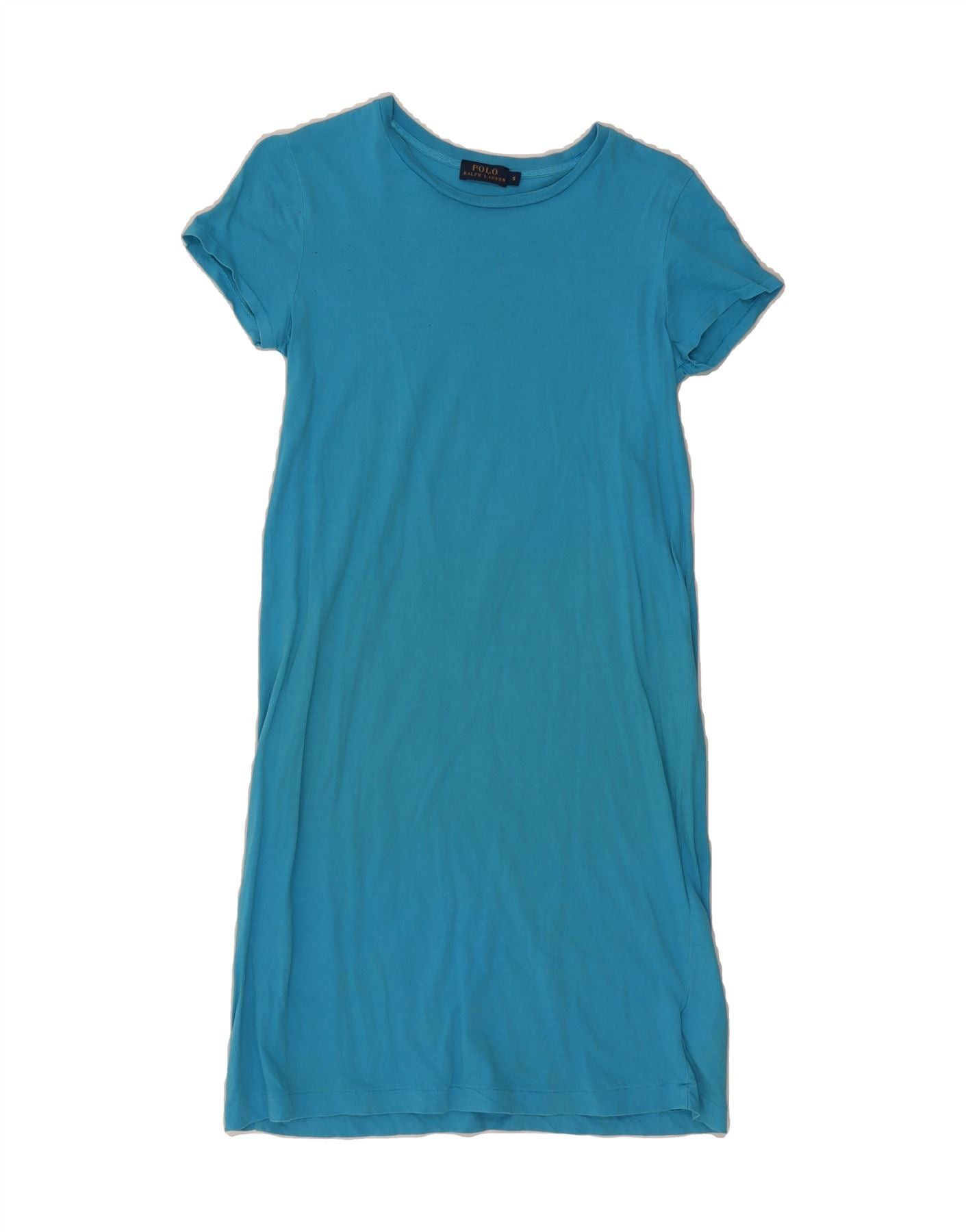 Polo Ralph Lauren Womens T-Shirt Dress UK 10 Small Blue Cotton Size XXS / US 00 / IT 34 - 1 Thumbnail
