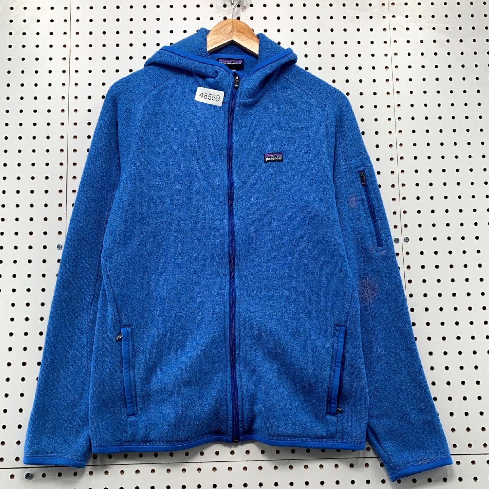 Patagonia Patagonia Better Sweater Hoodie Womens L Blue Full Zip Fleece Jacket Size L / US 10 / IT 46 - 2 Thumbnail