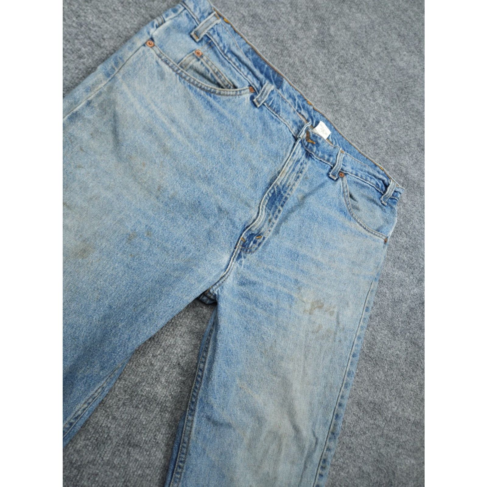 Levi's VINTAGE Levi's 505 Jeans Men's 40x30 Orange Tab Straight 38x30 90s Denim Cotton Regular Jeans Mens Size US 38 / EU 54 - 3 Thumbnail