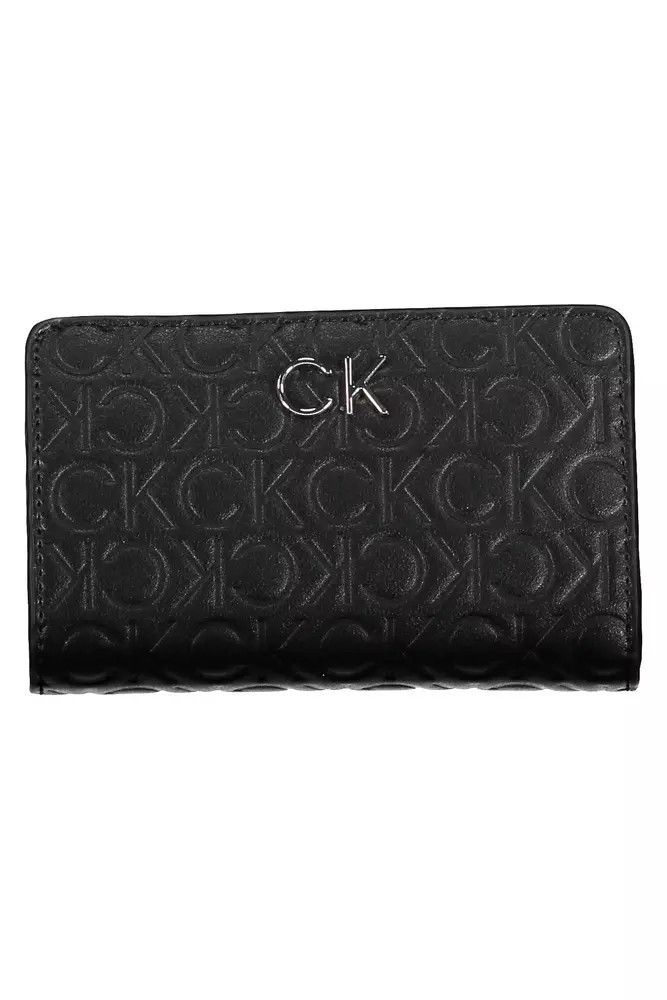 Calvin Klein Black Polyester Women Women's Wallet Size ONE SIZE - 1 Thumbnail