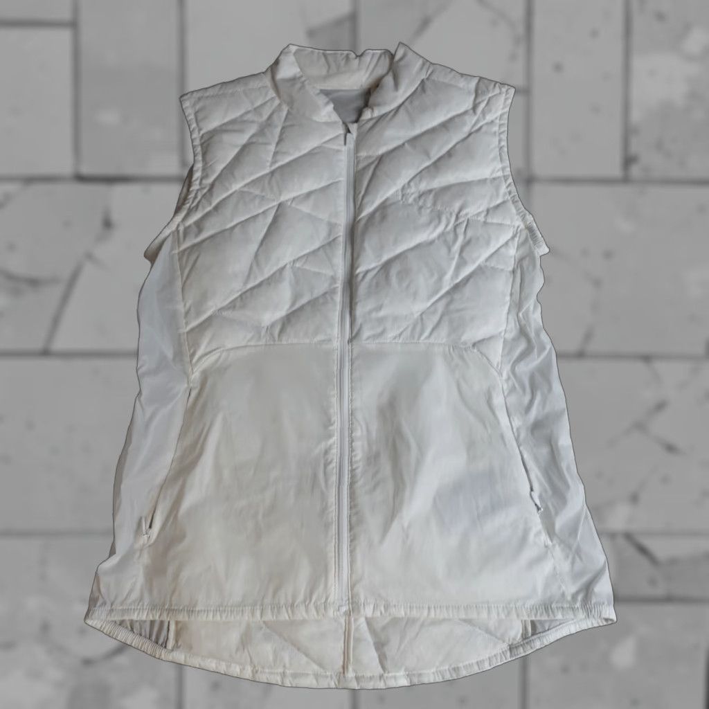 KJUS VINTAGE KJUS Vest Tall M Womens White Full Zip Lightweight Down Size M / US 6-8 / IT 42-44 - 1 Thumbnail