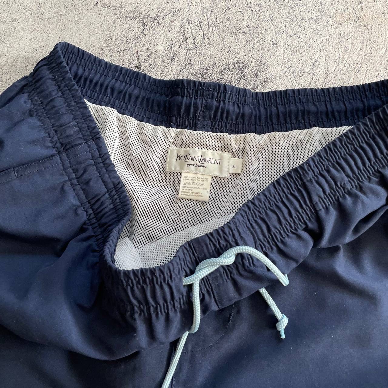 Yves Saint Laurent Vintage Yves Saint Laurent Shorts Dark Blue Size XL Size US 36 / EU 52 - 7 Thumbnail